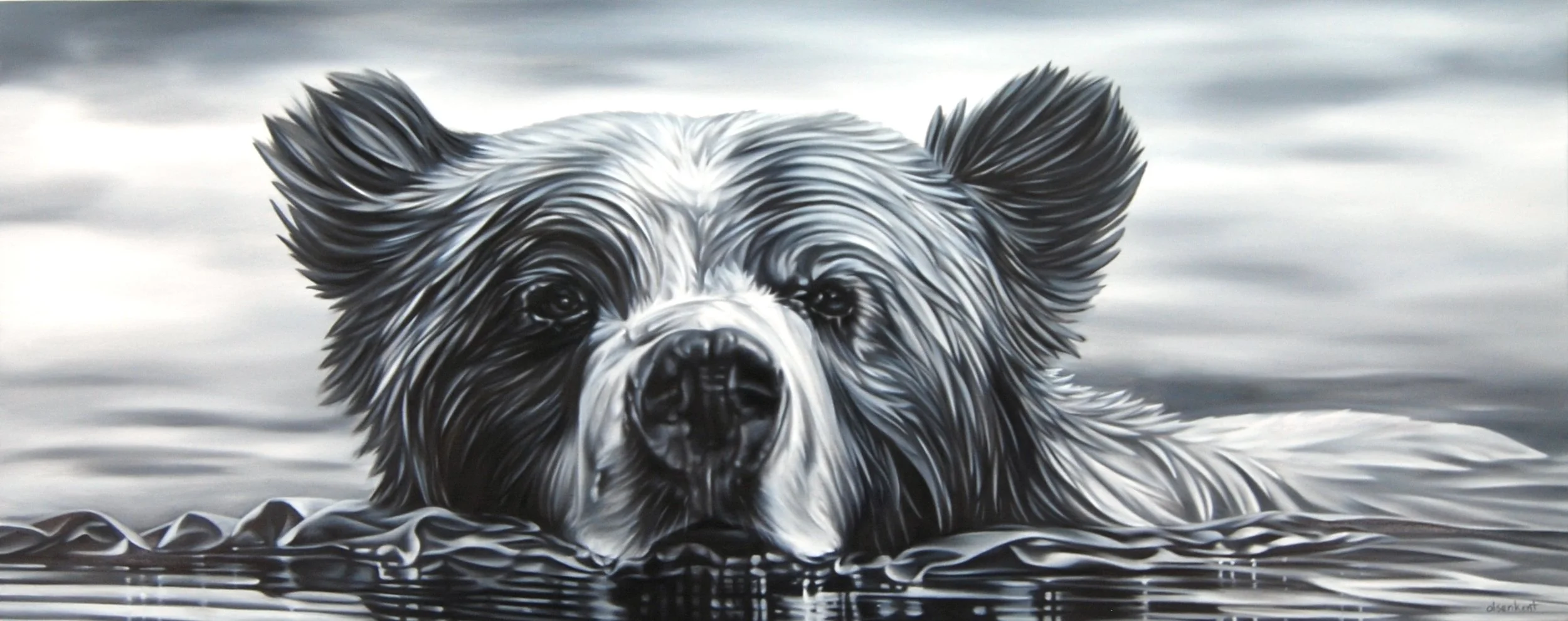 Leah Olsen-Kent Strength In Stillness 16x40 oil on canvas $1500.JPG