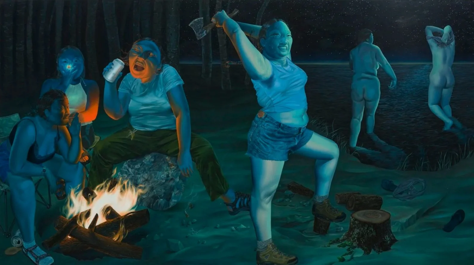 Enters Thief, Matthew Brown Gallery, 2021