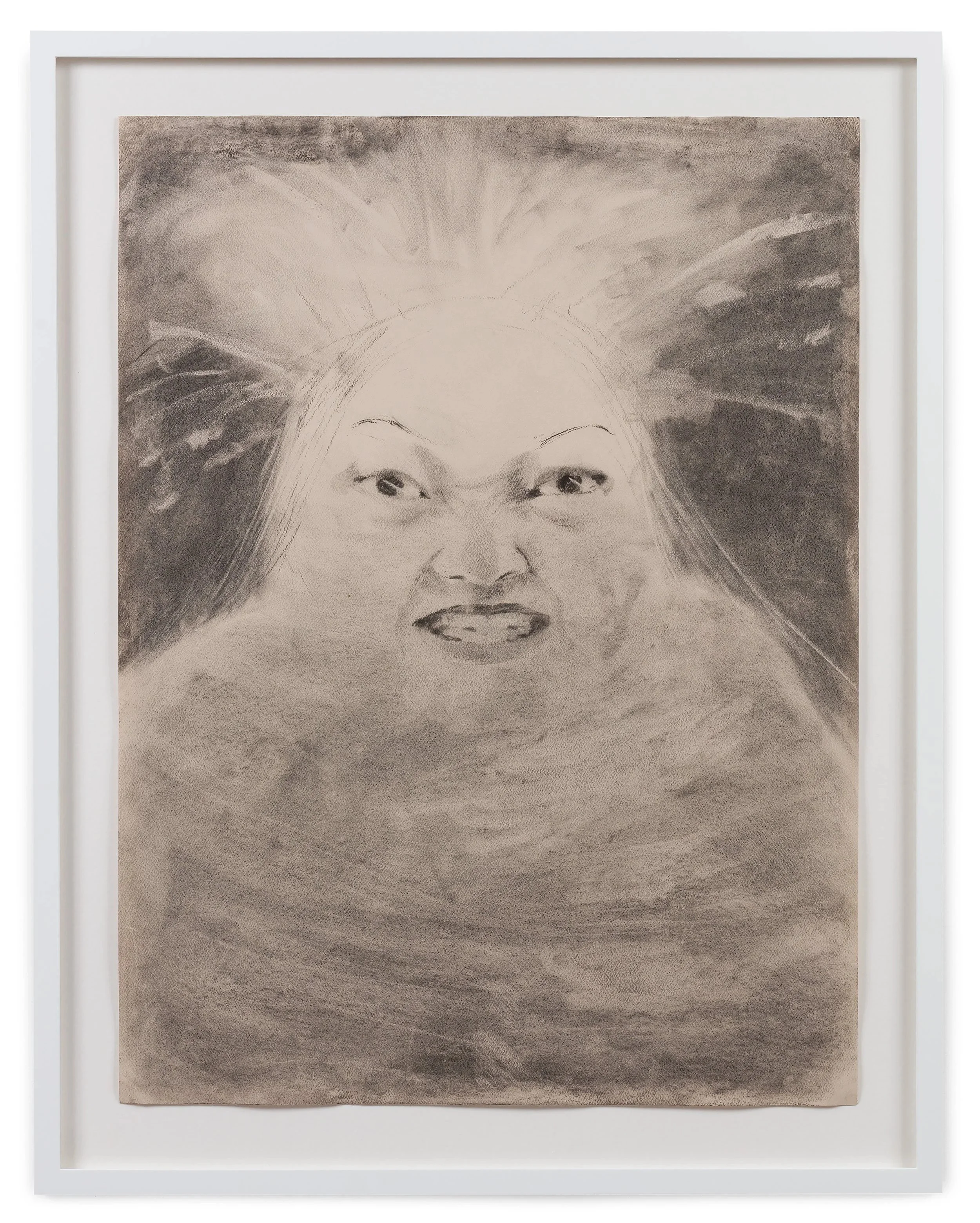 'Volcano'
Charcoal on paper, 28 1/8 x 22 inches, 2022.