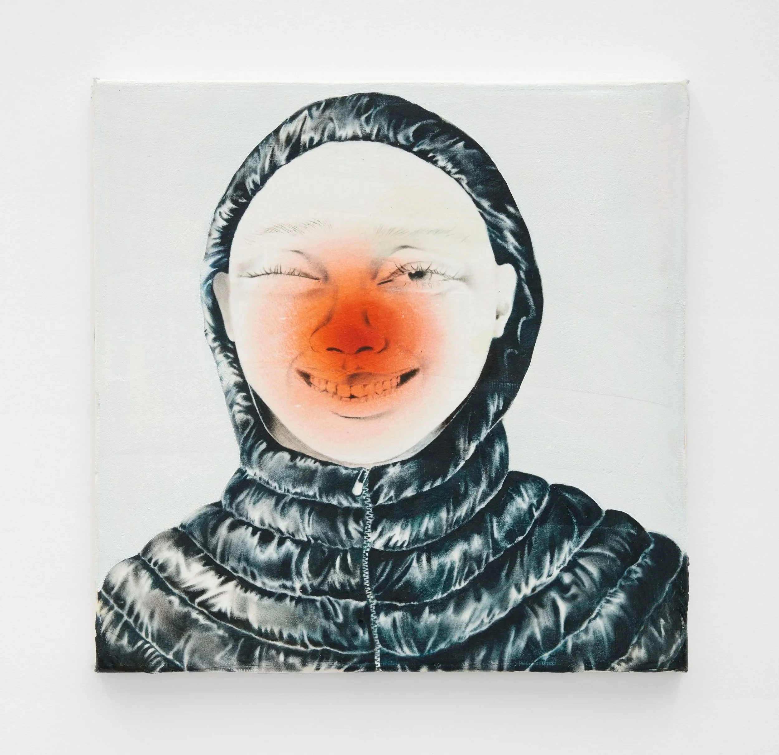 'Puffer'
Acrylic on canvas, 12 x 12 inches, 2019.