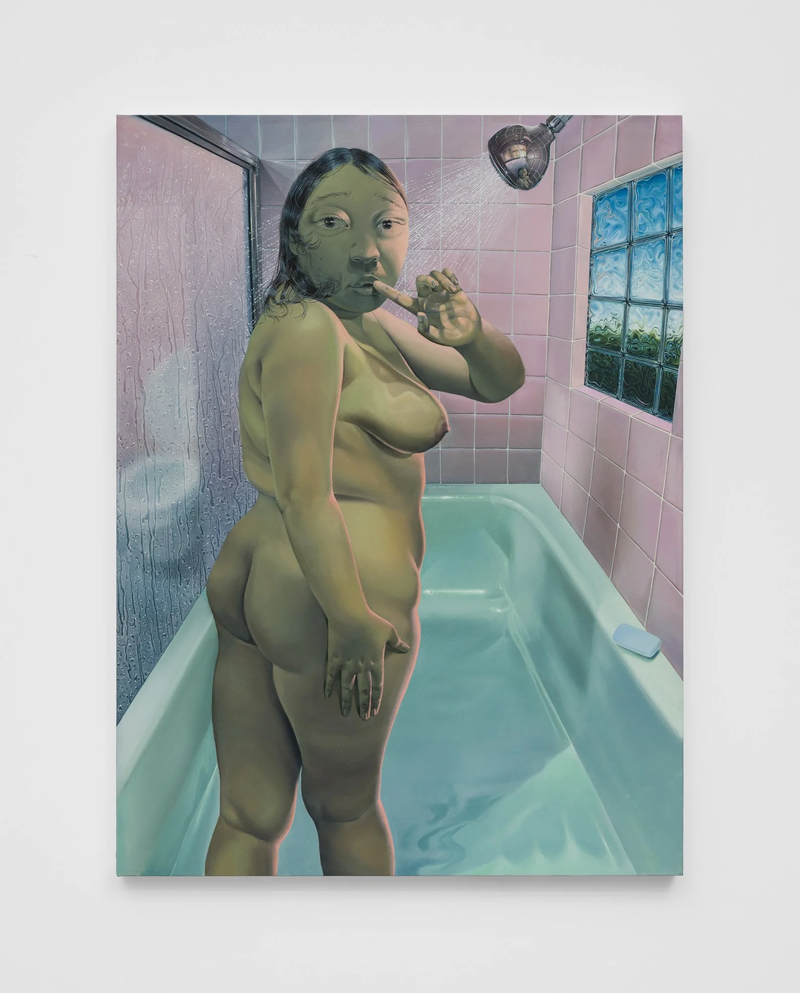 'Seductress'
Oil on canvas, 40 x 30 inches, 2020.