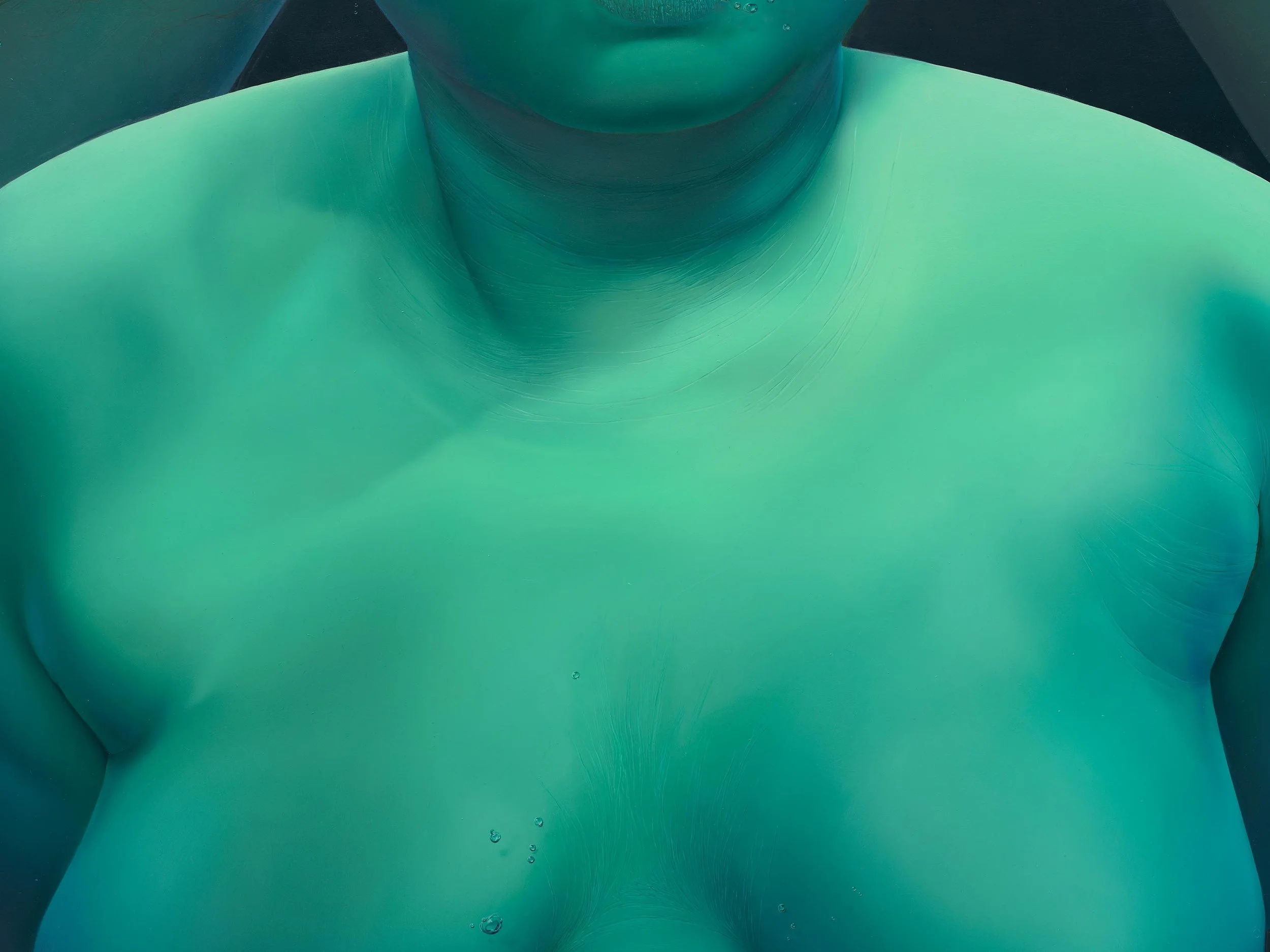 'Pruning'
Oil on linen, 84 x 72 1/4 inches, 2025. 