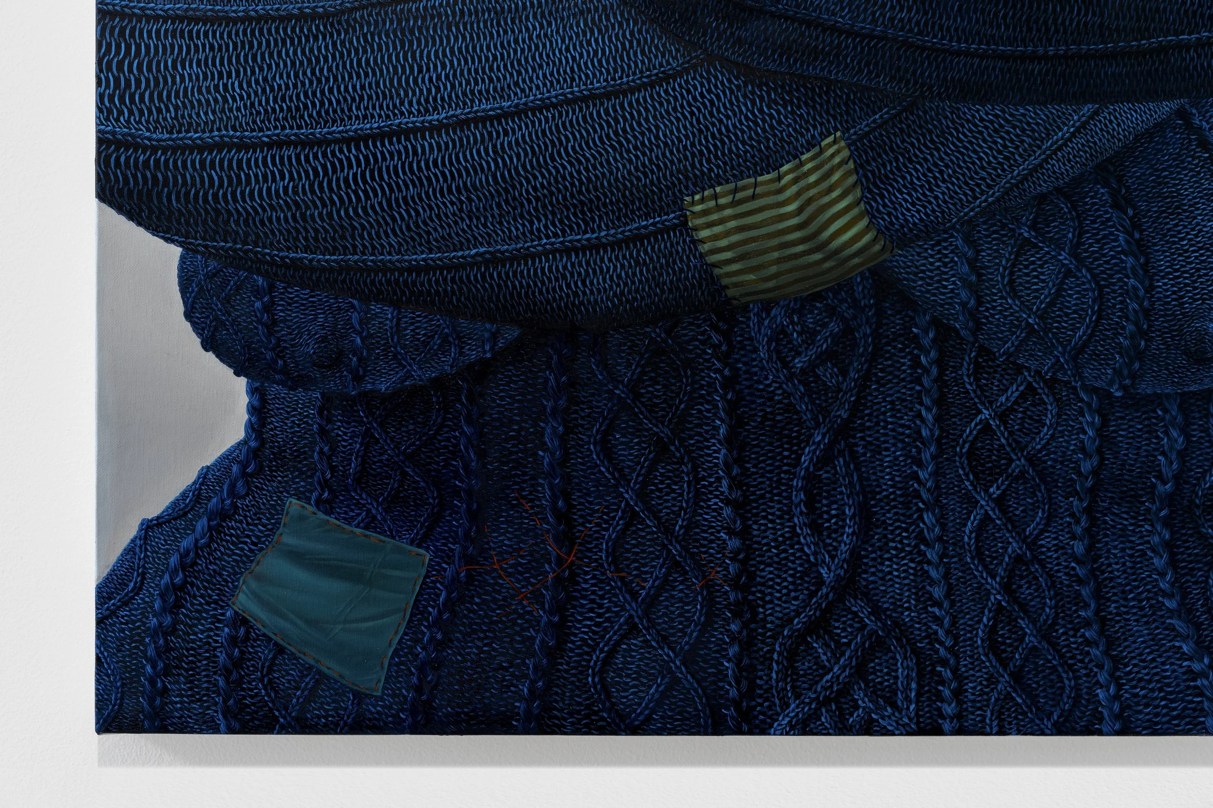 'Hugger'
Oil on linen, 36 x 24 inches, 2023.