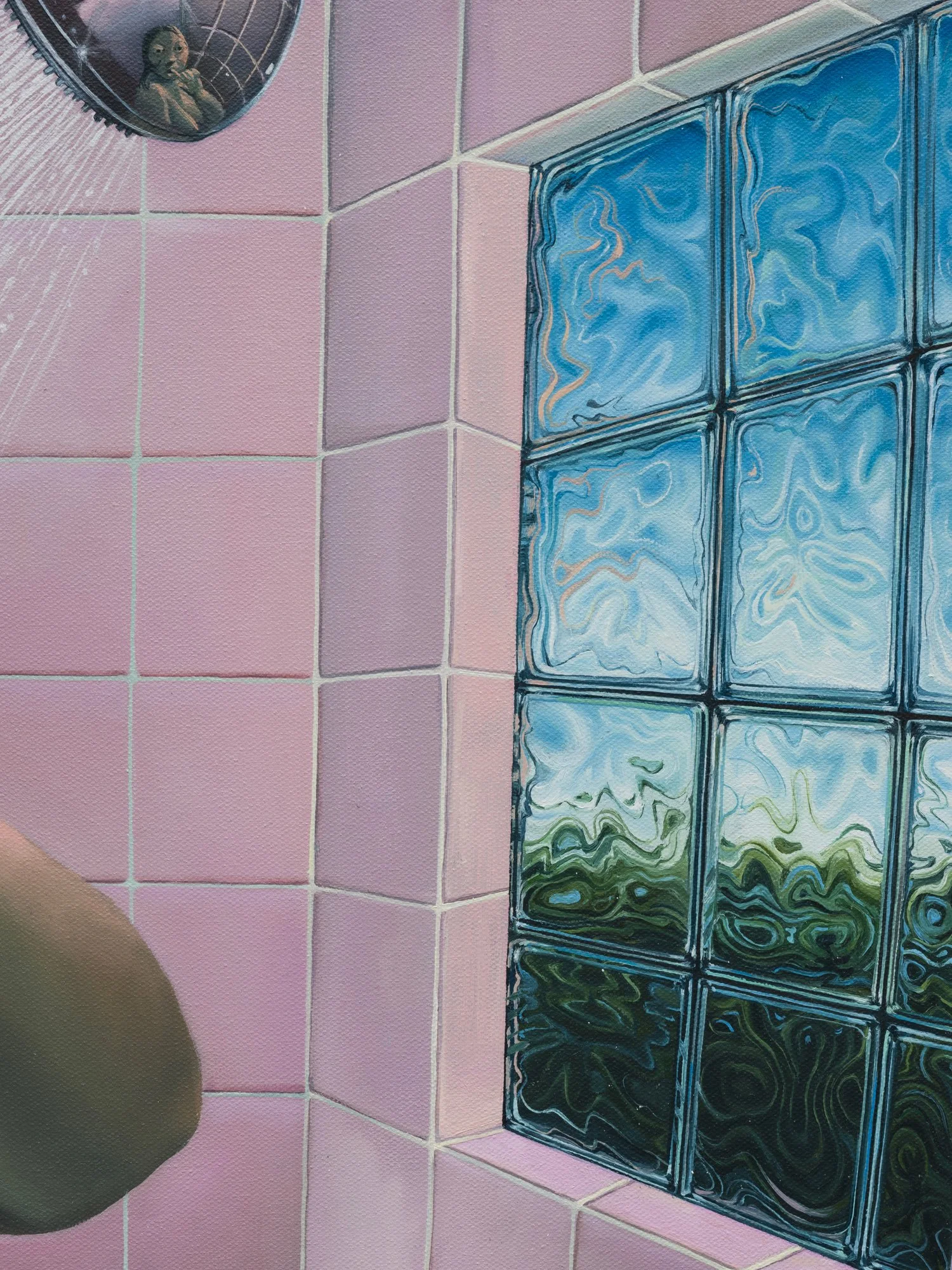 'Seductress'
Oil on canvas, 40 x 30 inches, 2020.