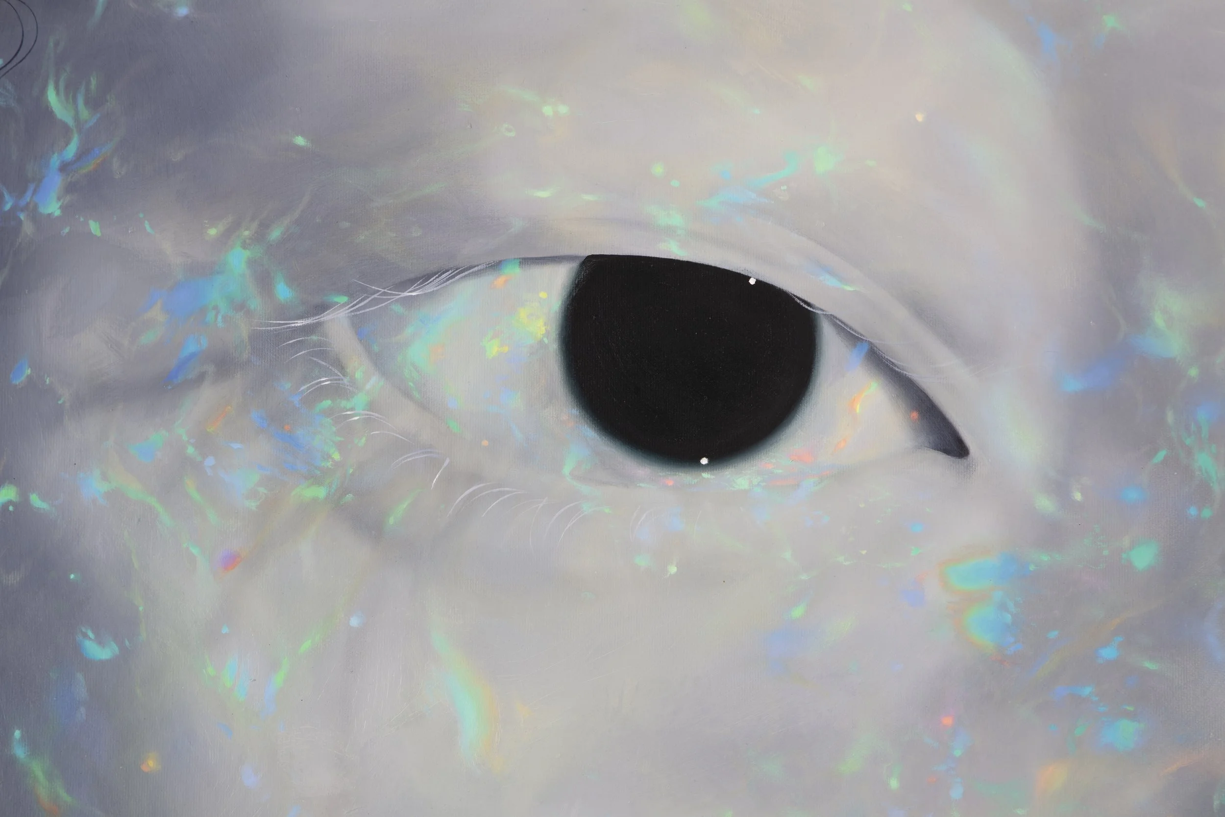 'Mood Ring'
Oil on canvas, 72 x 60 inches, 2022.