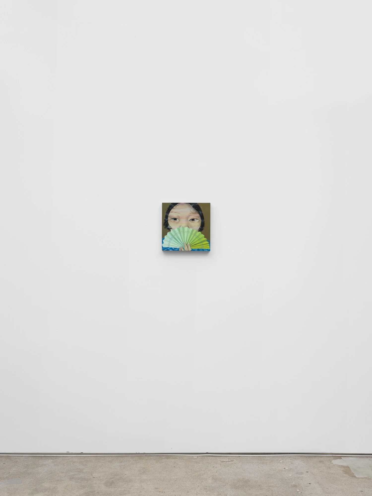 'Muse III' 
Oil on panel, 12 x 12 inches, 2021.