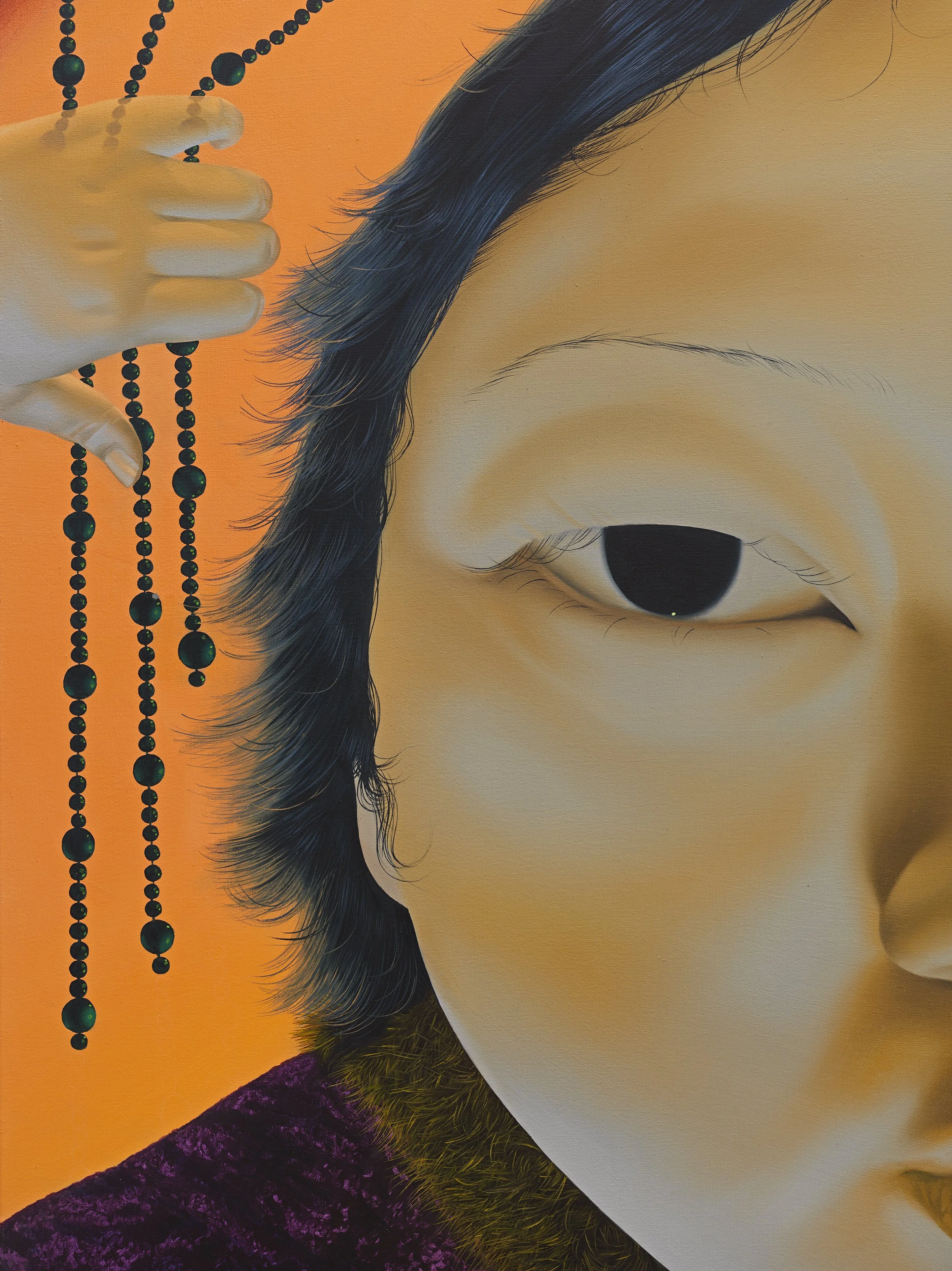 'Aquarius'
Oil on canvas, 48 x 48 inches.