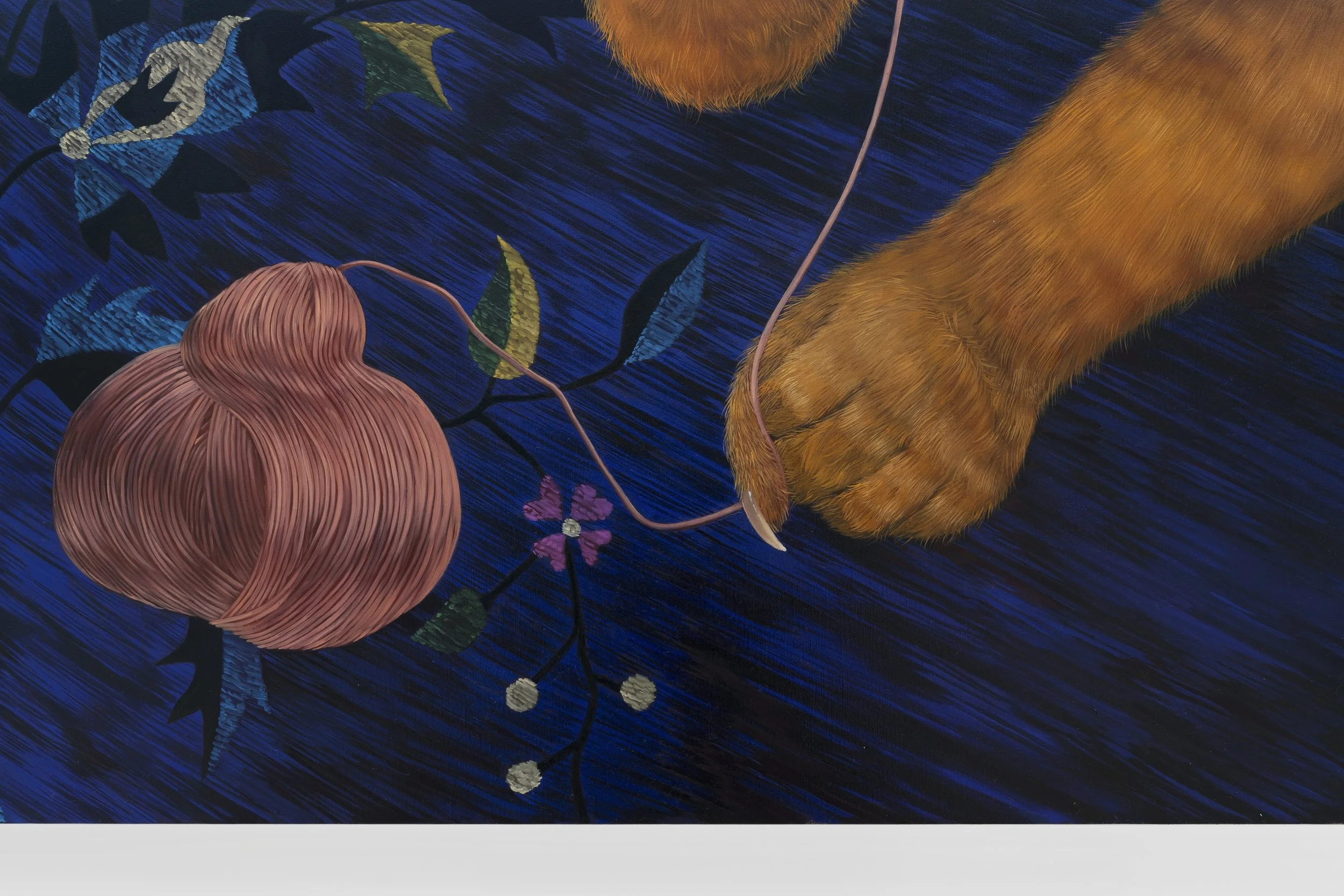 'Princess'
Oil on linen, 72 x 96 inches, 2023.