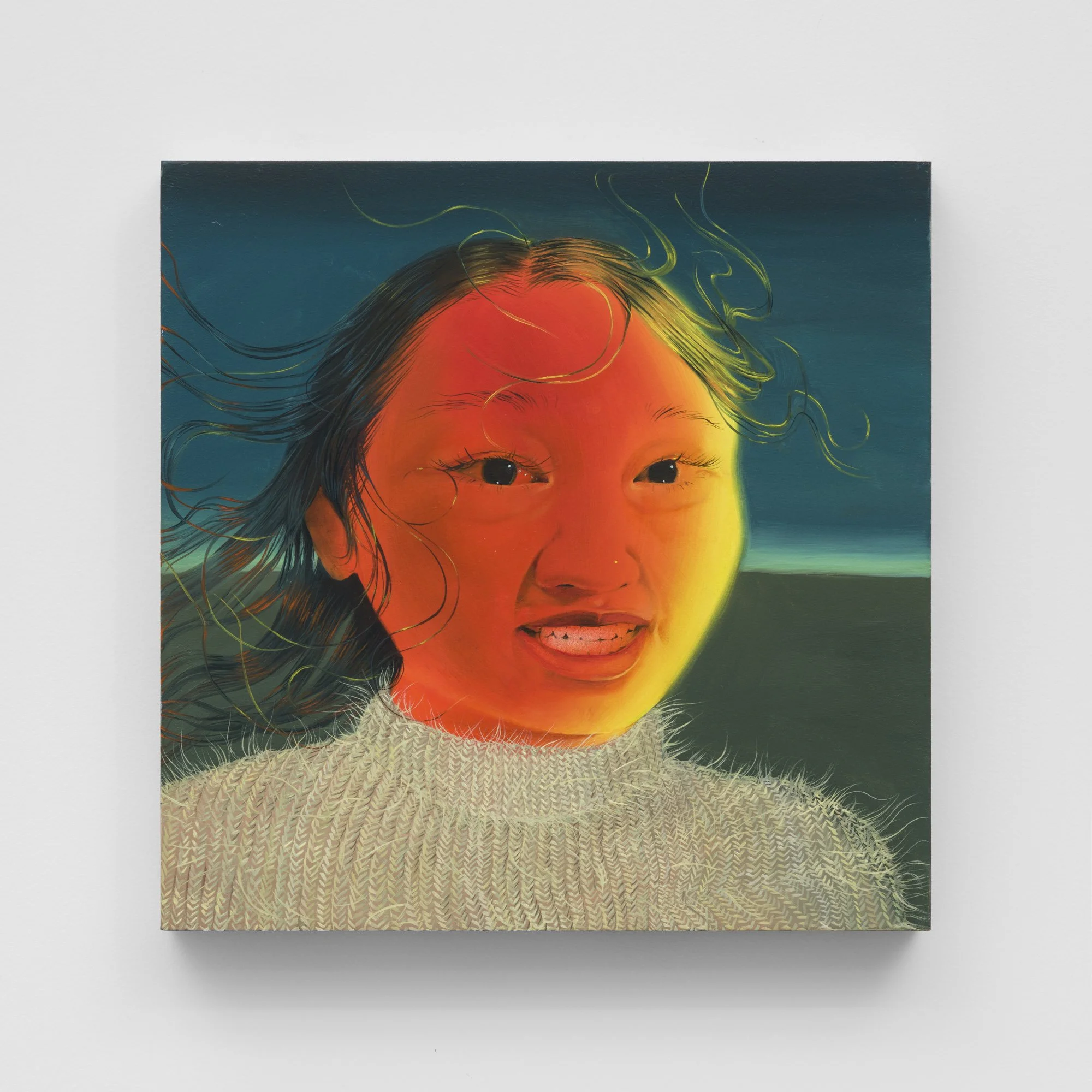 'Muse II' 
Oil on panel, 12 x 12 inches, 2020.