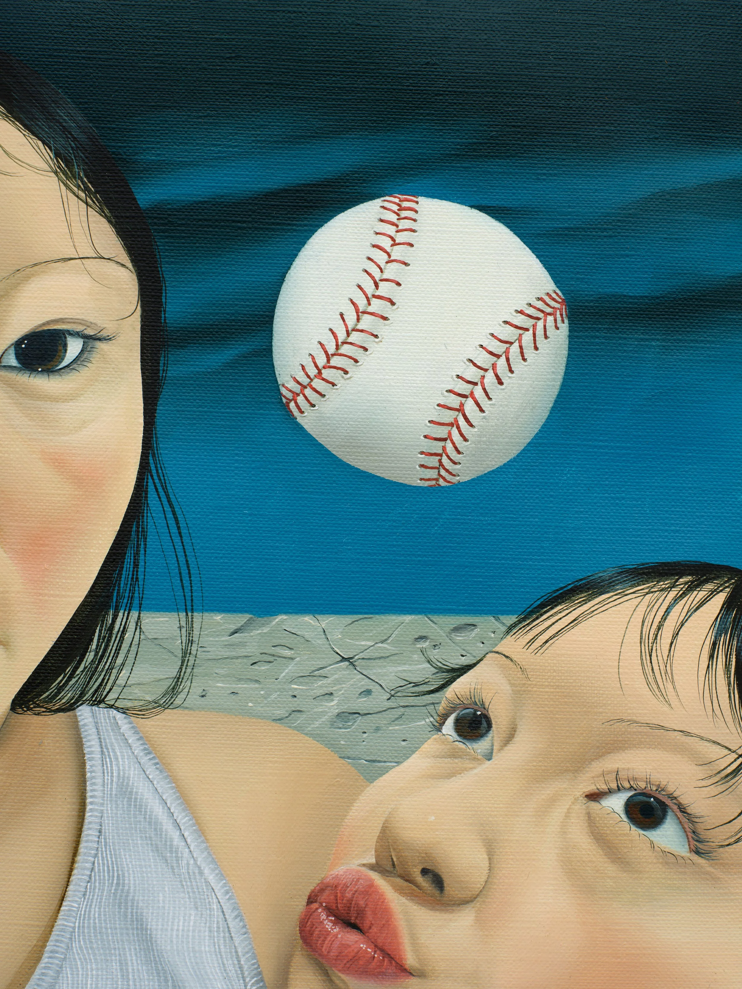 'Even'
Oil on linen, 11 x 14 inches, 2024.