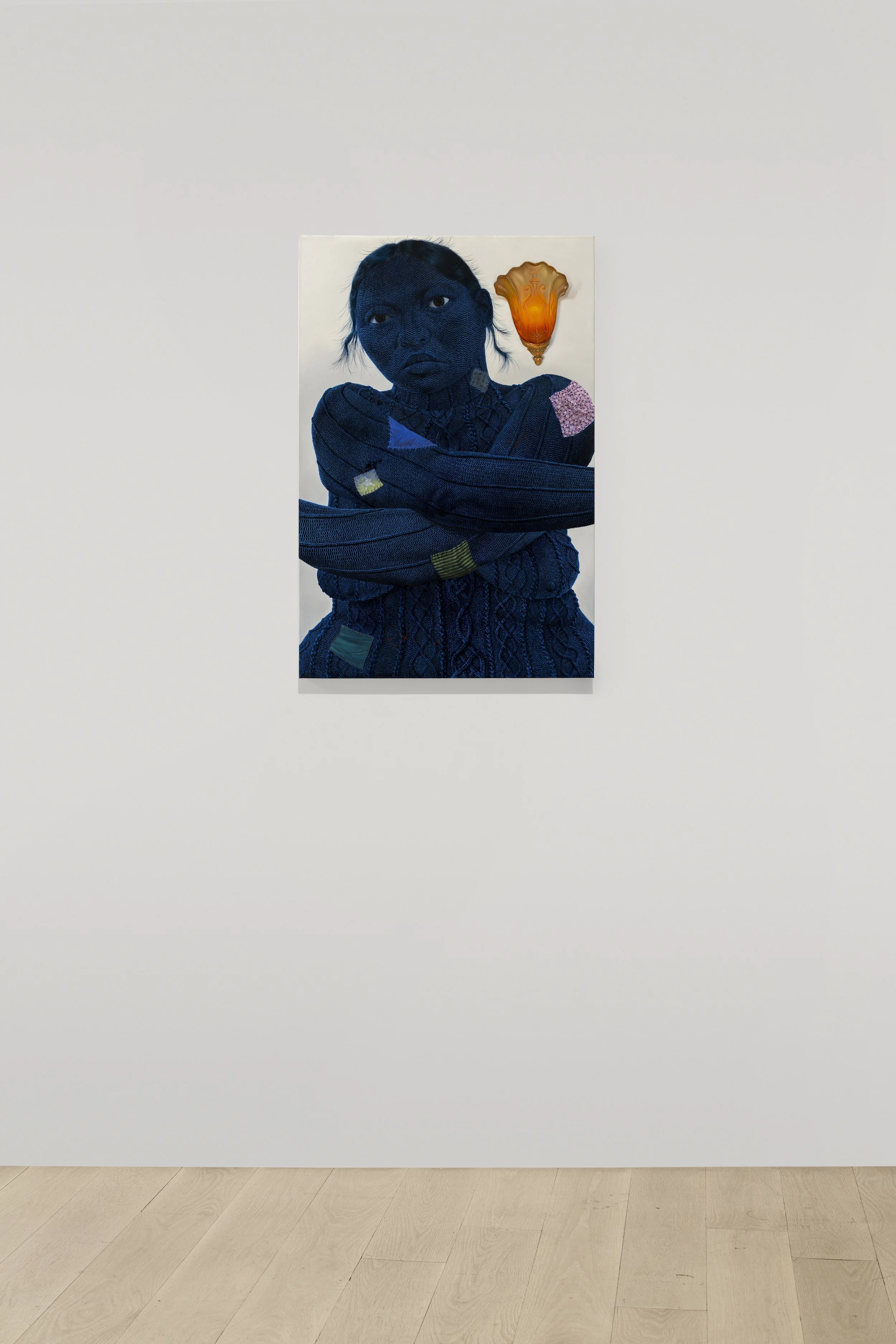 'Hugger'
Oil on linen, 36 x 24 inches, 2023.