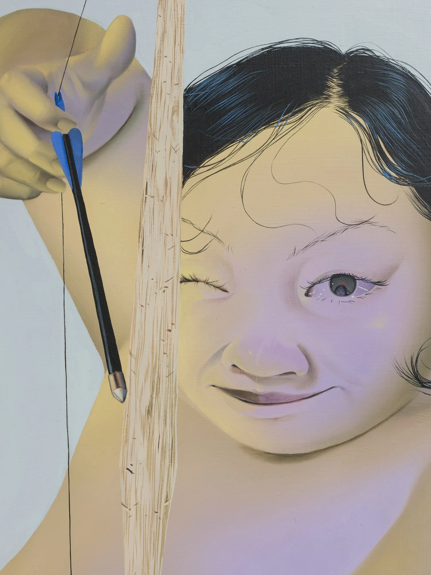 'The Archer'
Oil on canvas, 72 x 36 inches (diptych,) 2021.