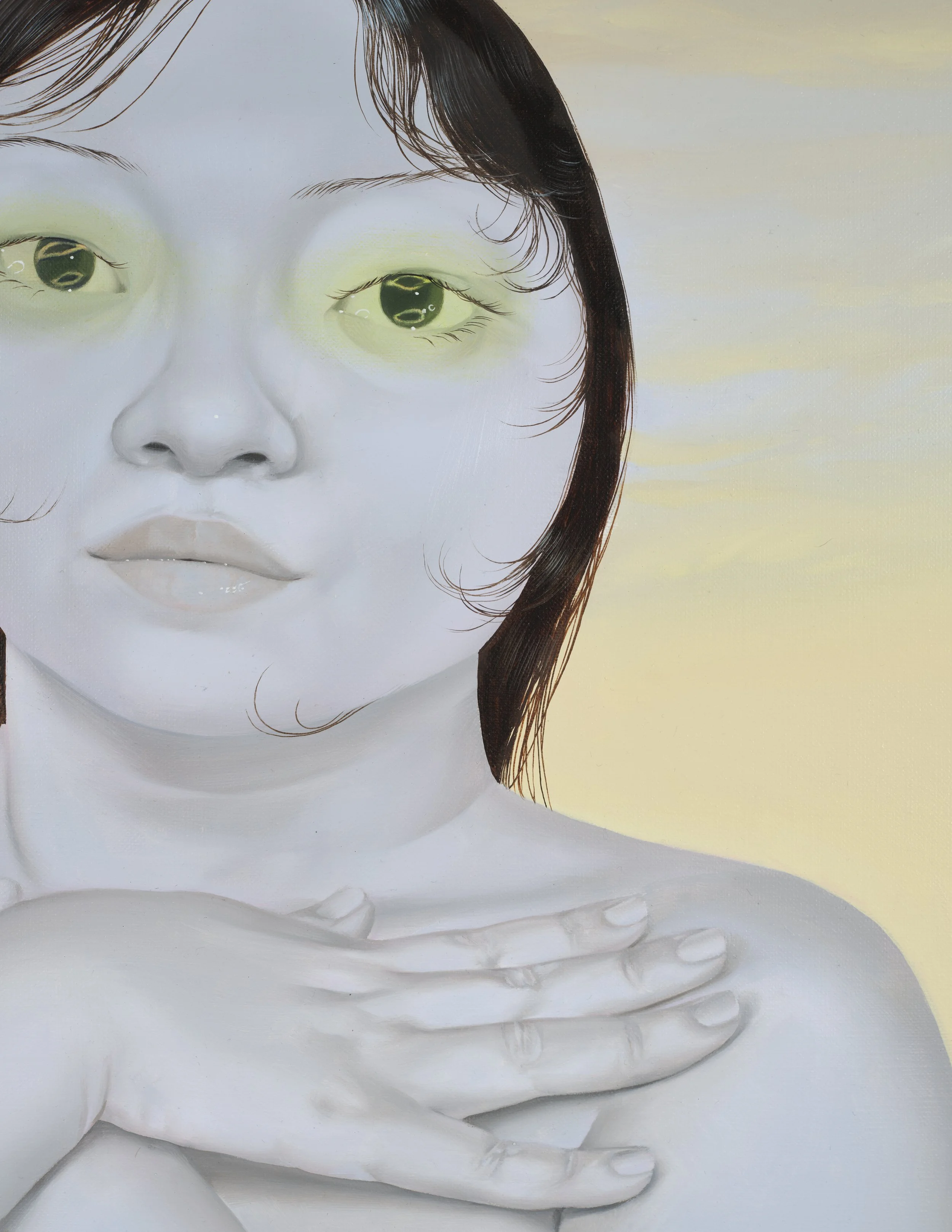 'Untitled'
Oil on linen, 20 x 16 inches, 2024.