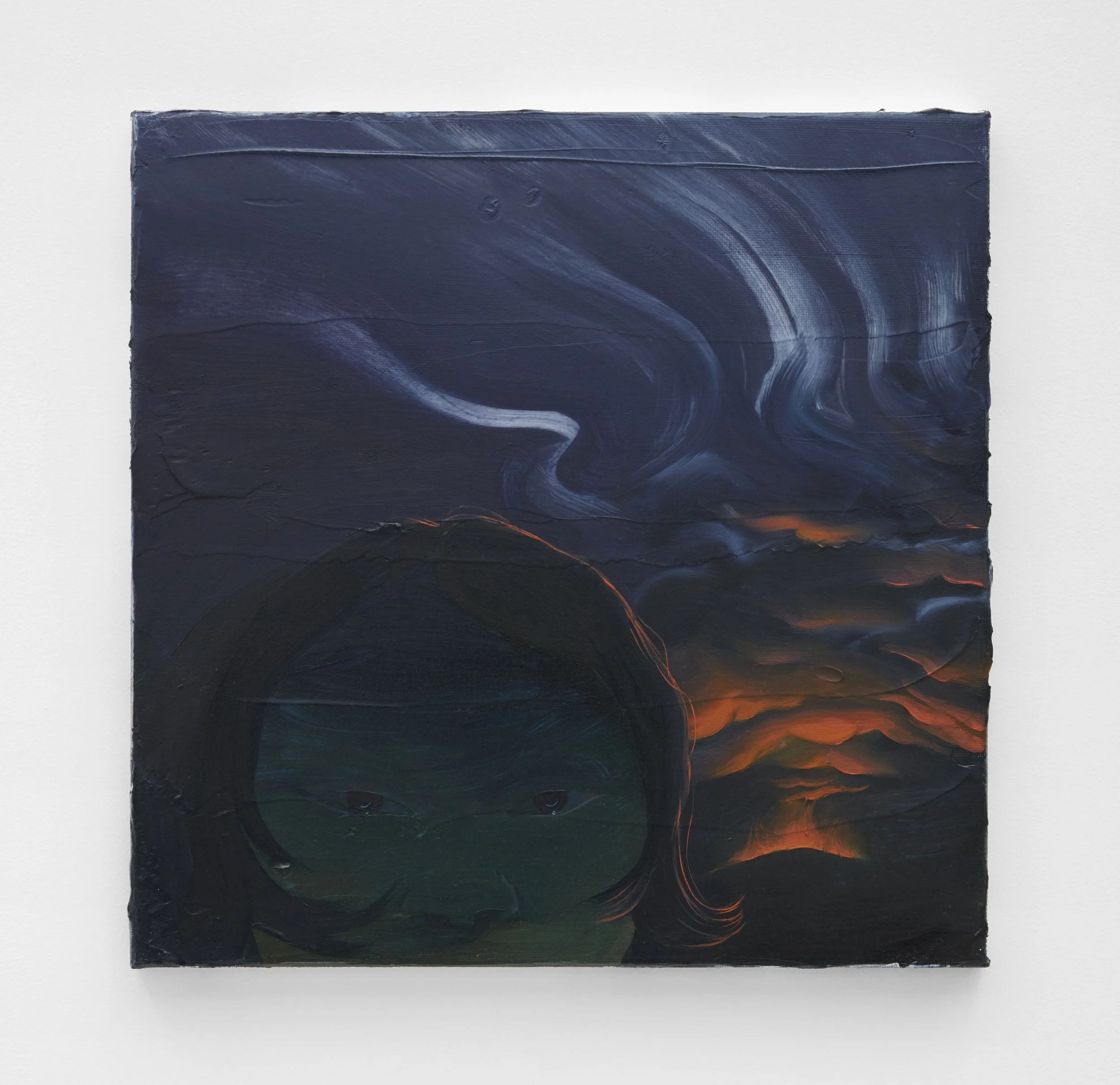 'Untitled'
Acrylic on canvas, 12 x 12 inches, 2019.