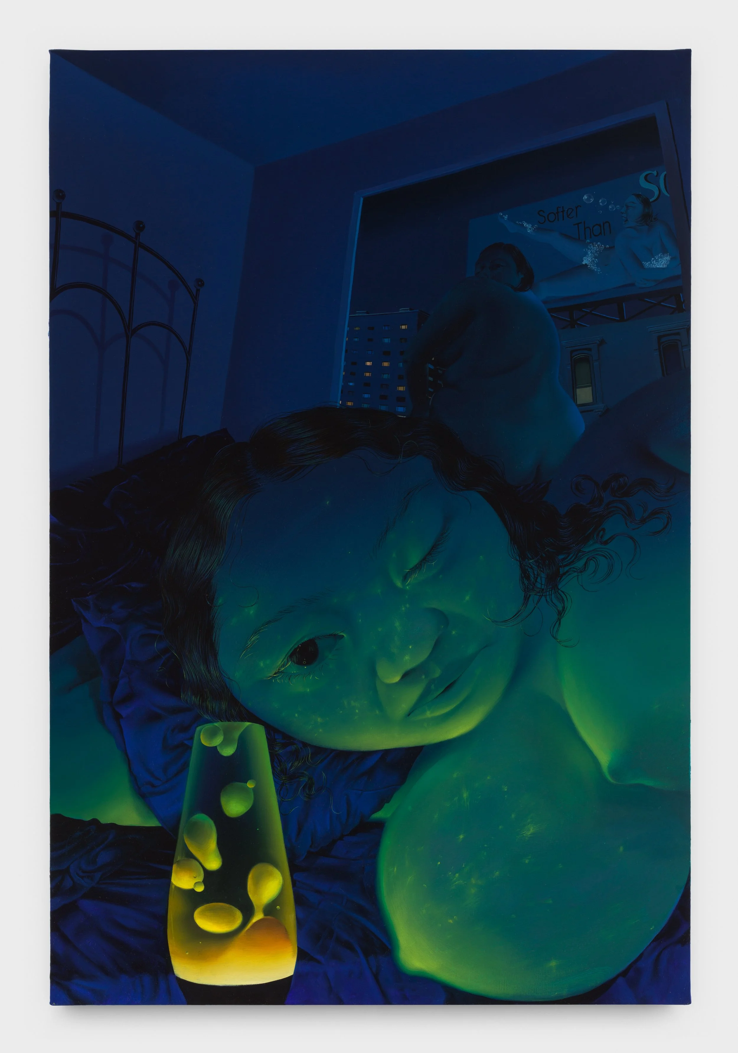 'Softer Than'
Oil on linen, 36 x 24 inches, 2021.