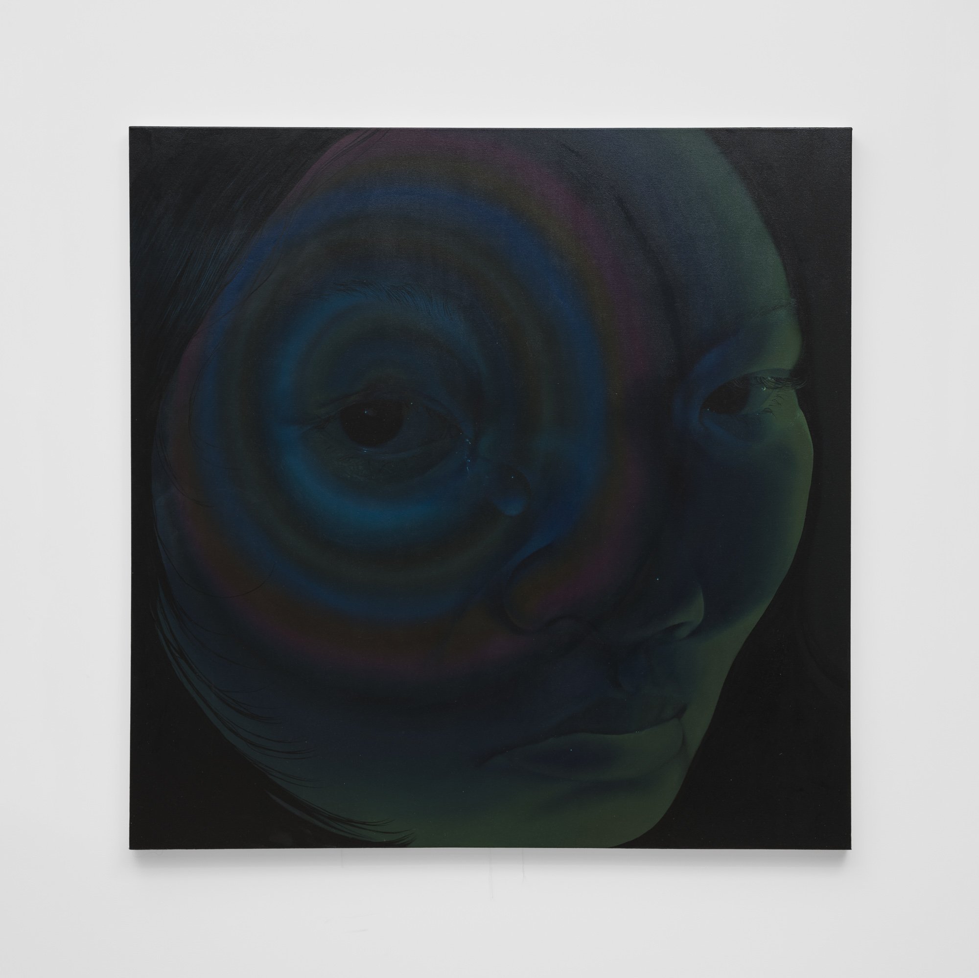 'Widow'
Oil on canvas, 60 x 60 inches, 2021.