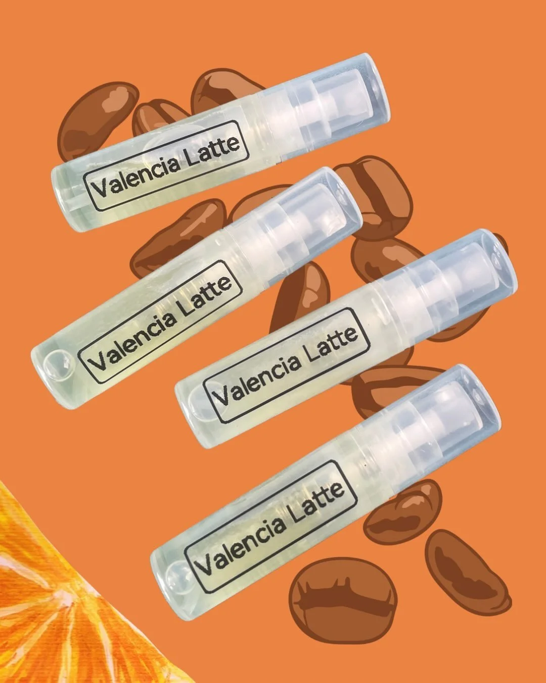Tomorrow only! ☕🍊

I&rsquo;m bringing a little surprise to Orange Couch.

Every purchase at tomorrow&rsquo;s market will come with a complimentary Valencia Latte fragrance sample, created just for the event. Bright citrus, warm woods, soft vanilla, 