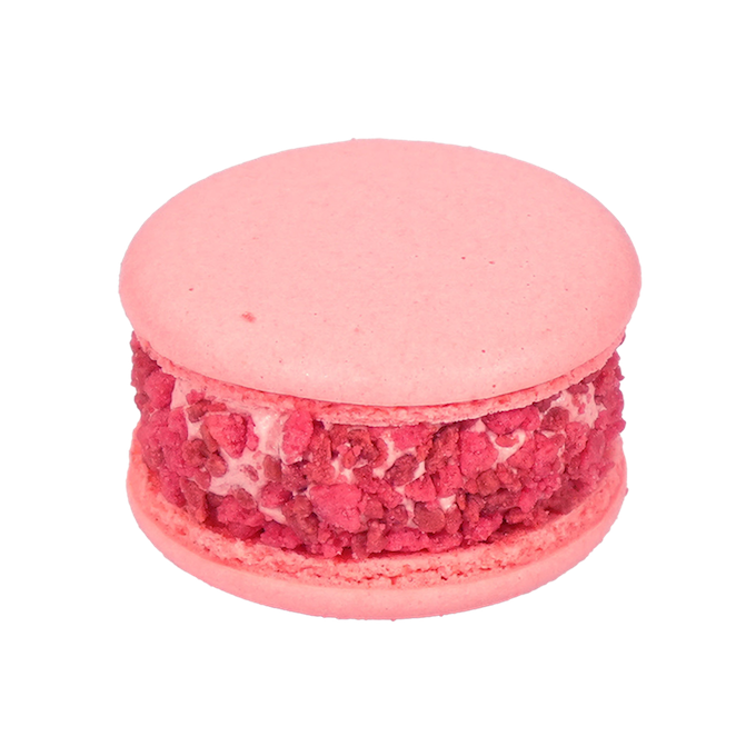 Strawberry Cream Cheese Macaron