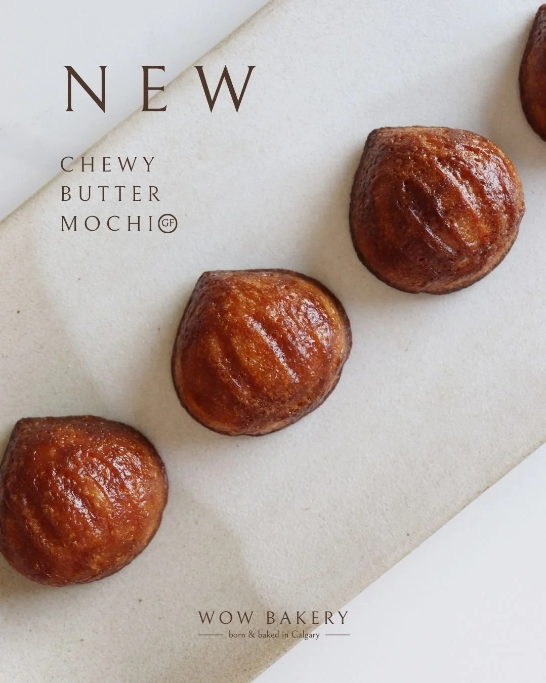 Introducing WOW Bakery’s New Dessert: Chewy Butter Mochi