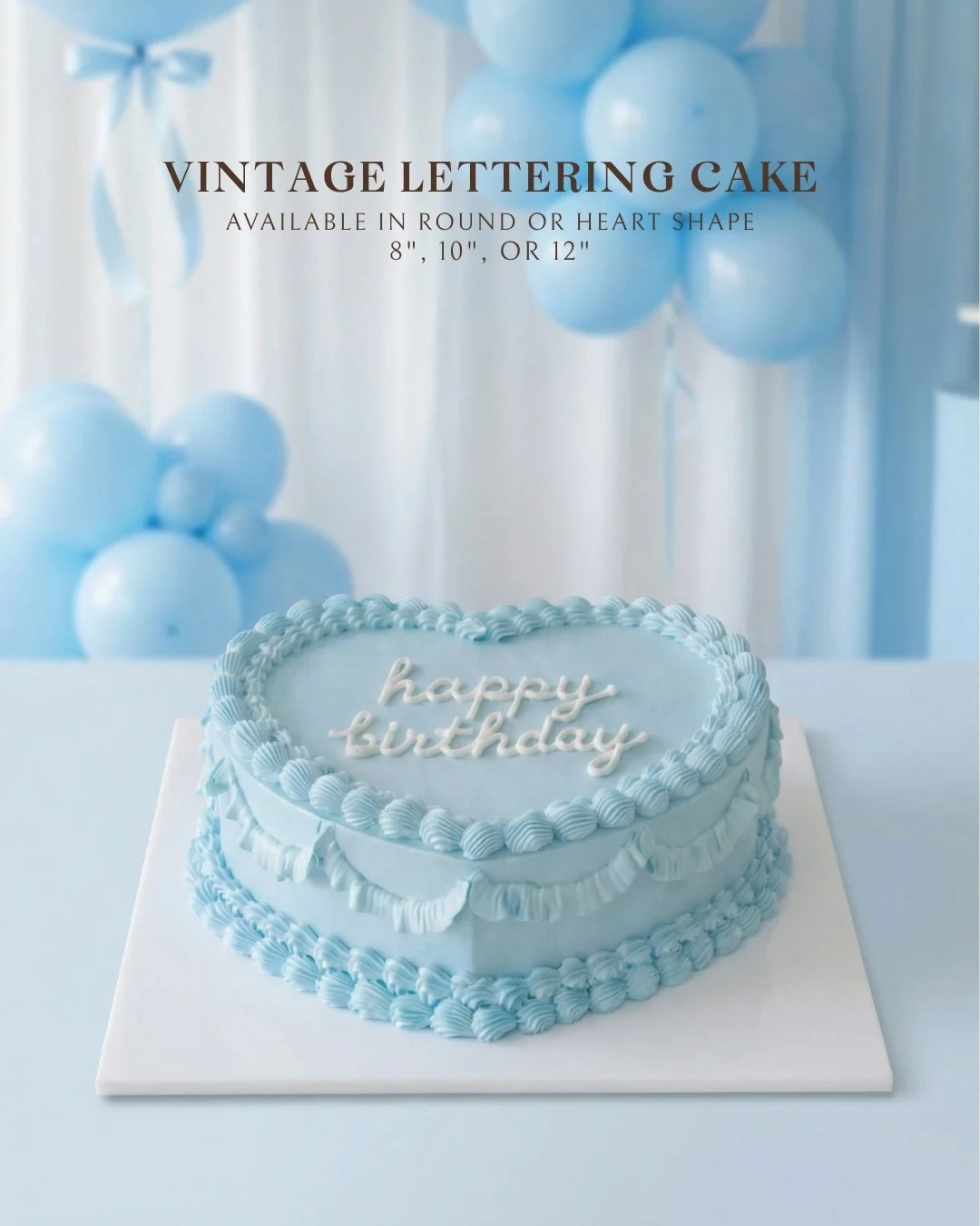 WOW BAKERY Lettering Cake
