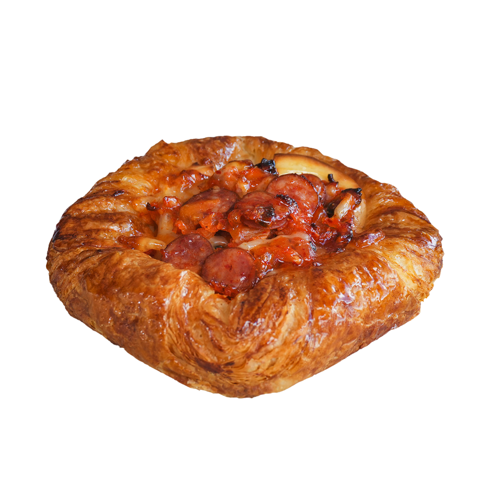 Kimchi Sausage Danish