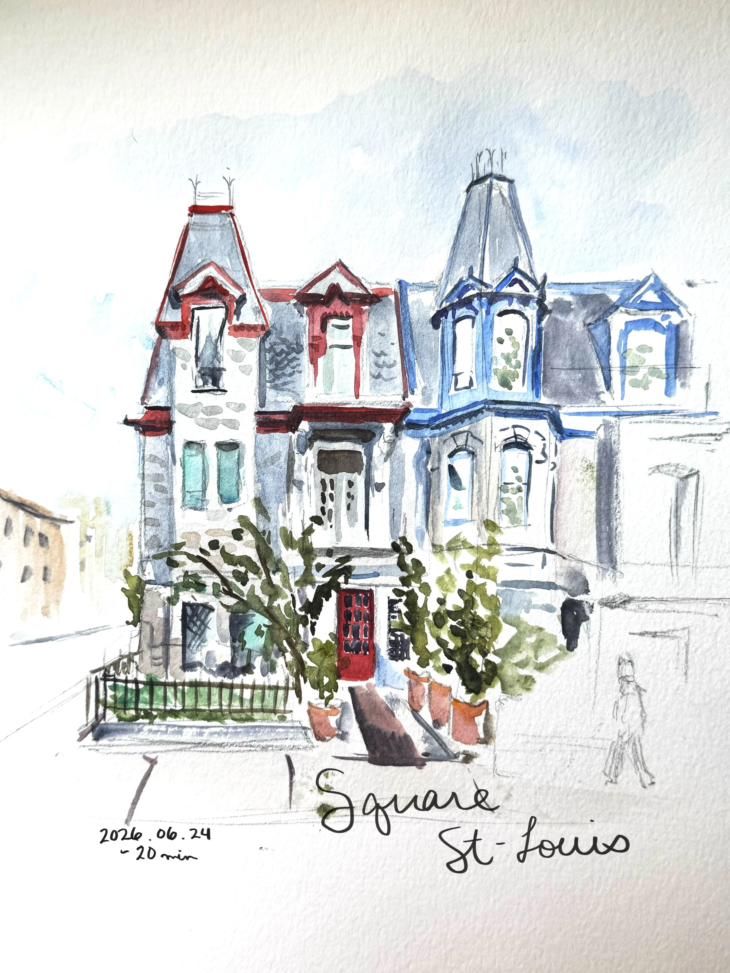 Atelier - Façades architecturales du Carré Saint-Louis