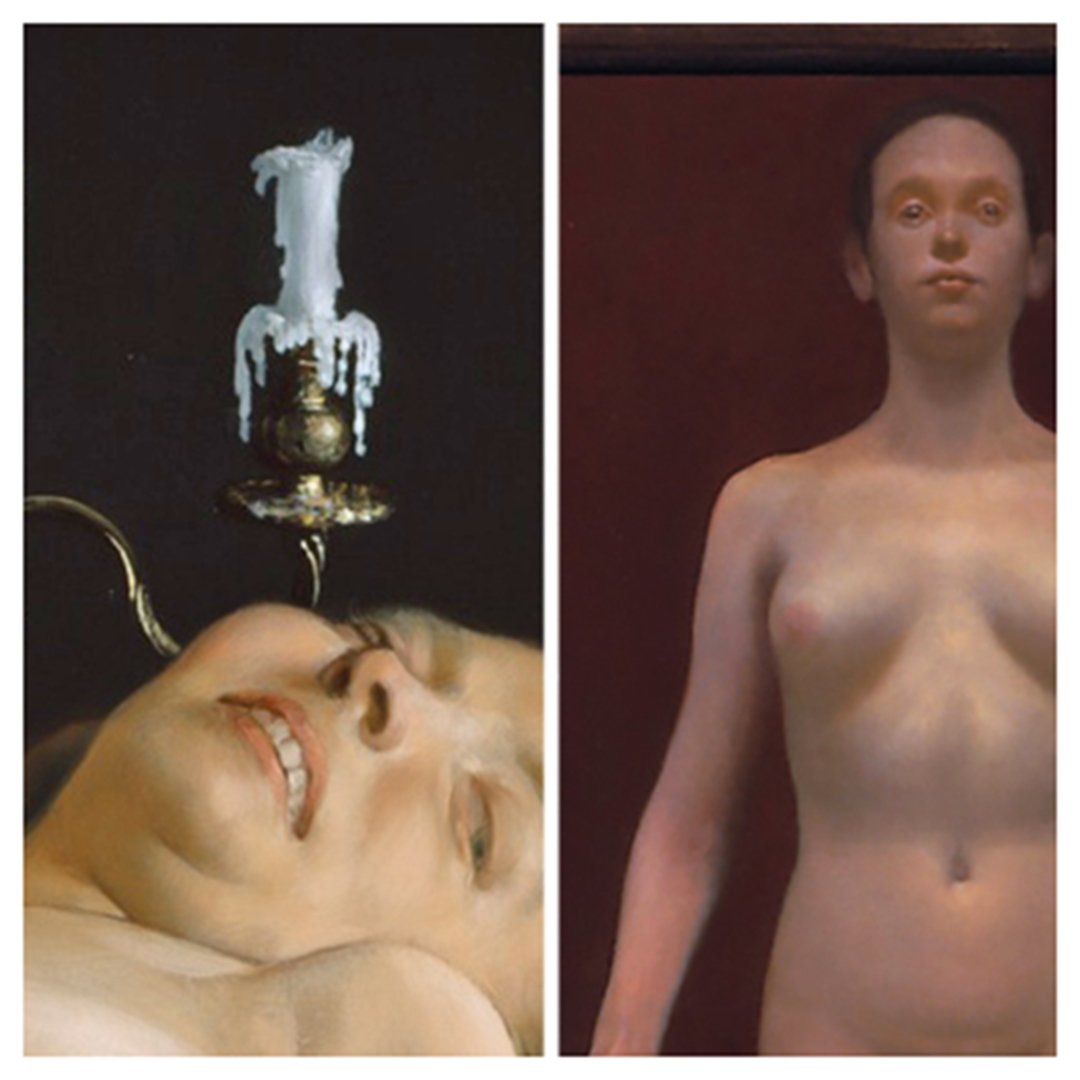 Currin &amp; Desiderio: Two Paintings
