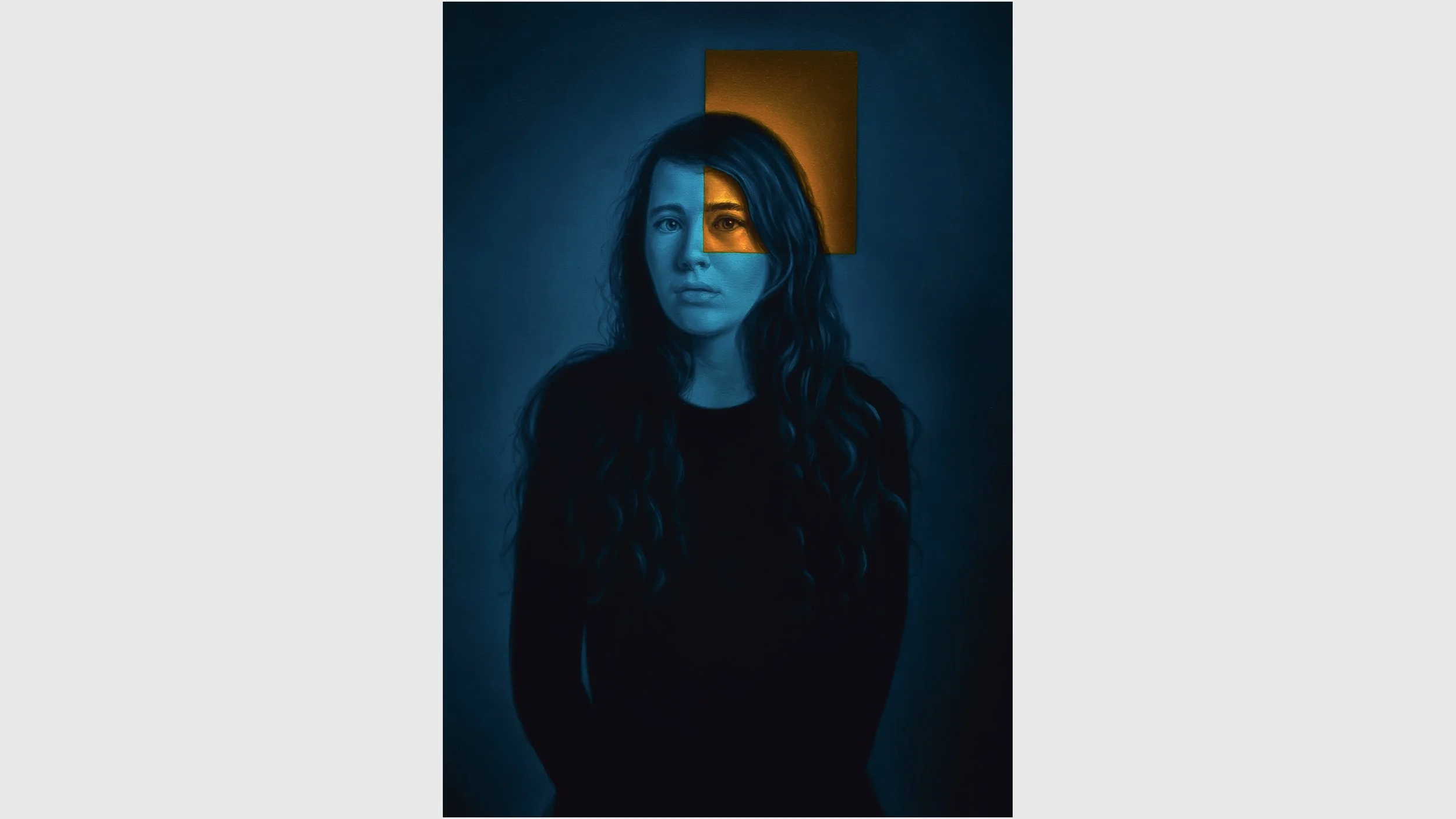 Meditora - oil on panel 18 x 24 inches