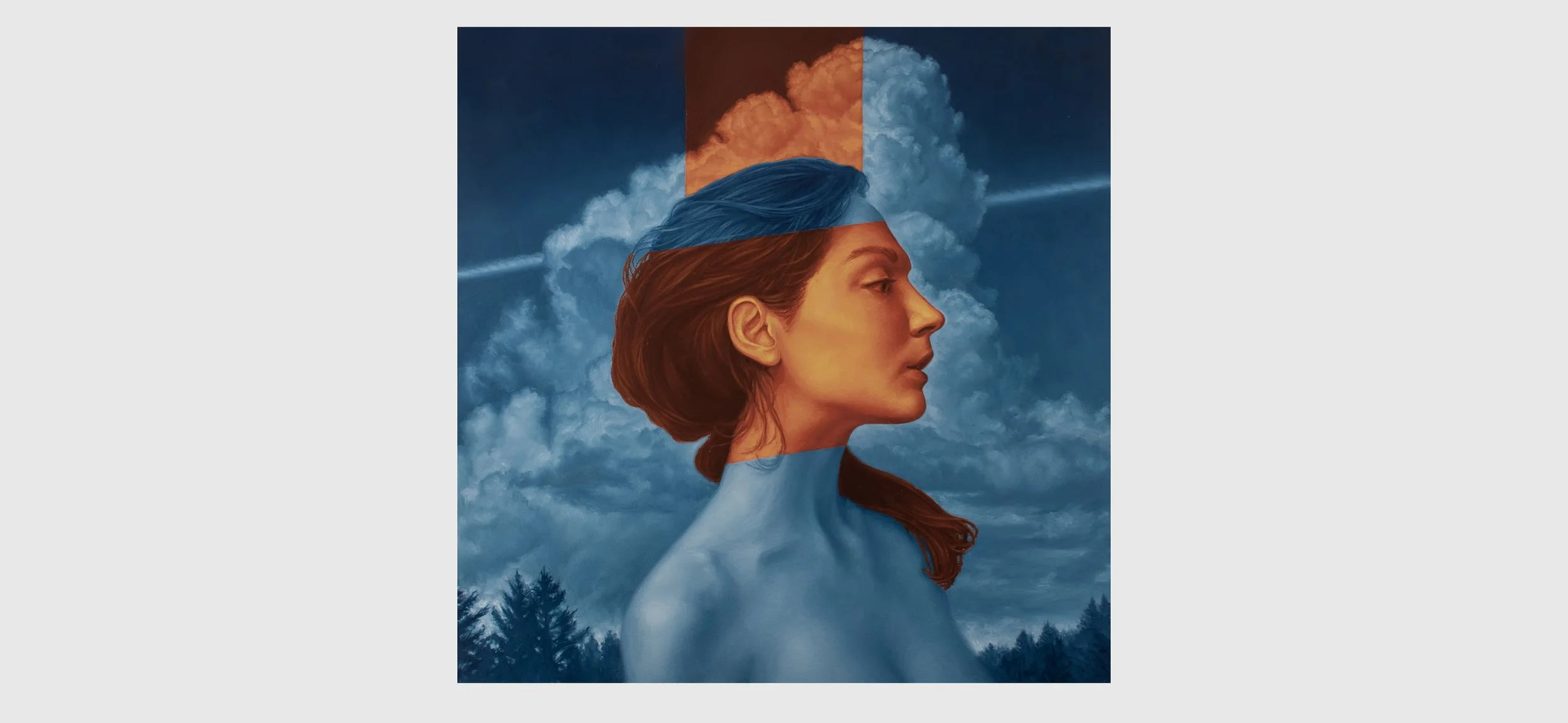 Aeronomia - oil on panel, 20 x 20 in.