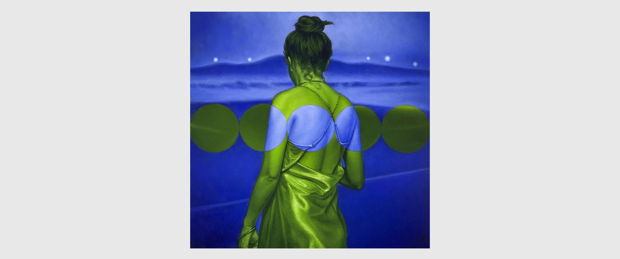 Quintalux - oil on panel, 12 x 12 inches