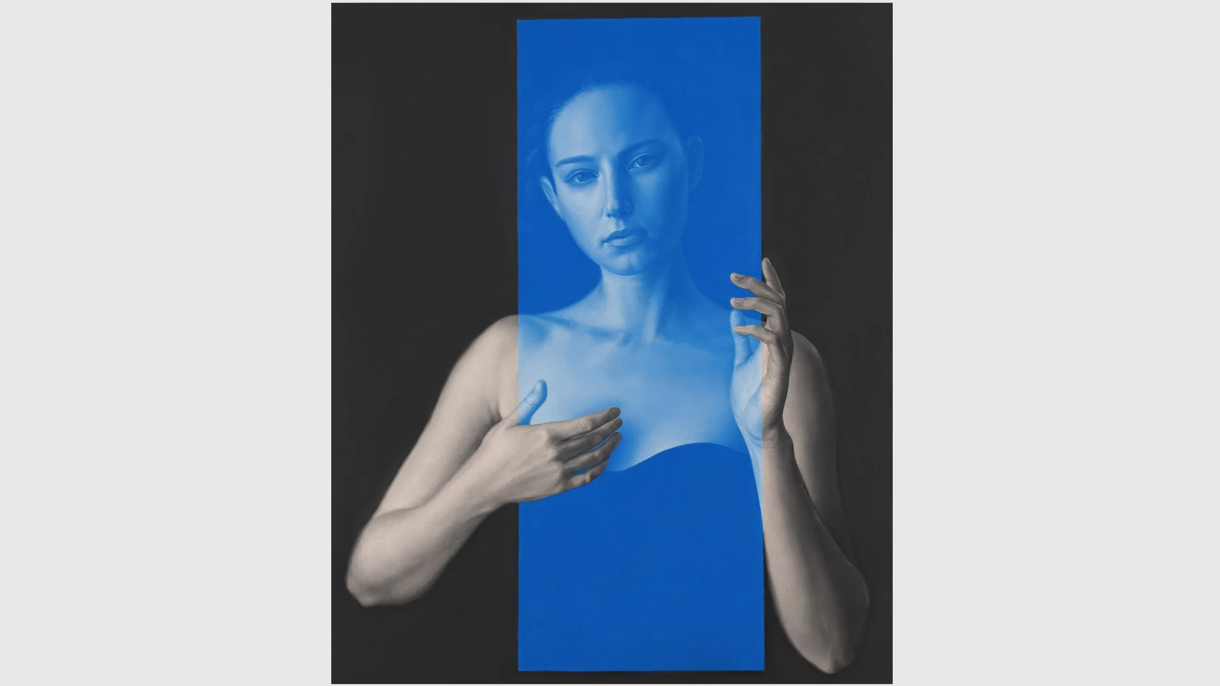 Meditora - 20 x 24, oil on panel