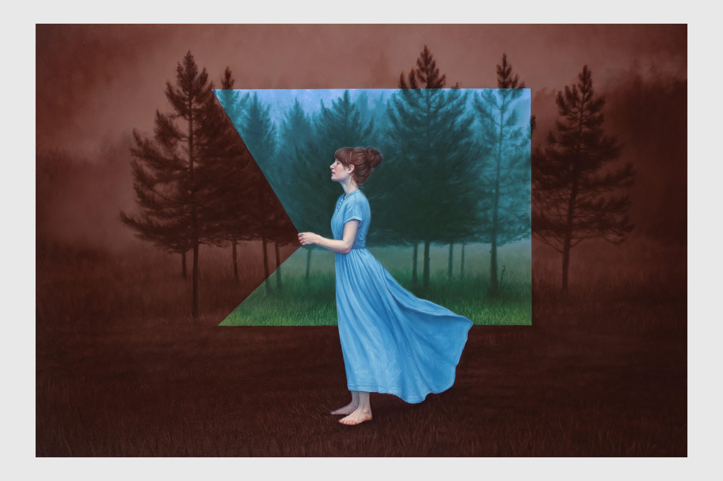 Veritates - oil on canvas 24 x 36 inches
