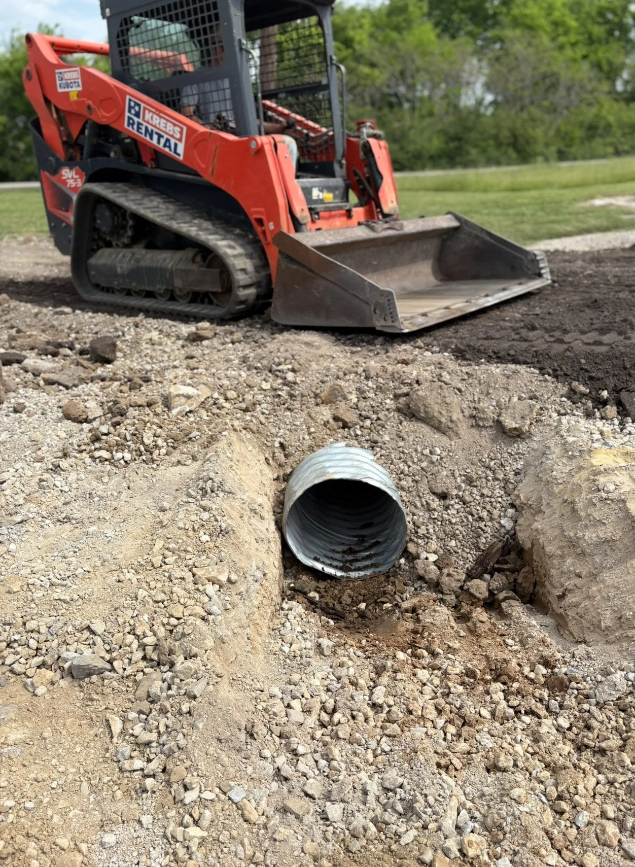 Pond & Drainage Work