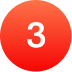 Red circular badge with white number 3 in the center.