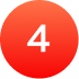 Red circular badge with white number 4 in the center.
