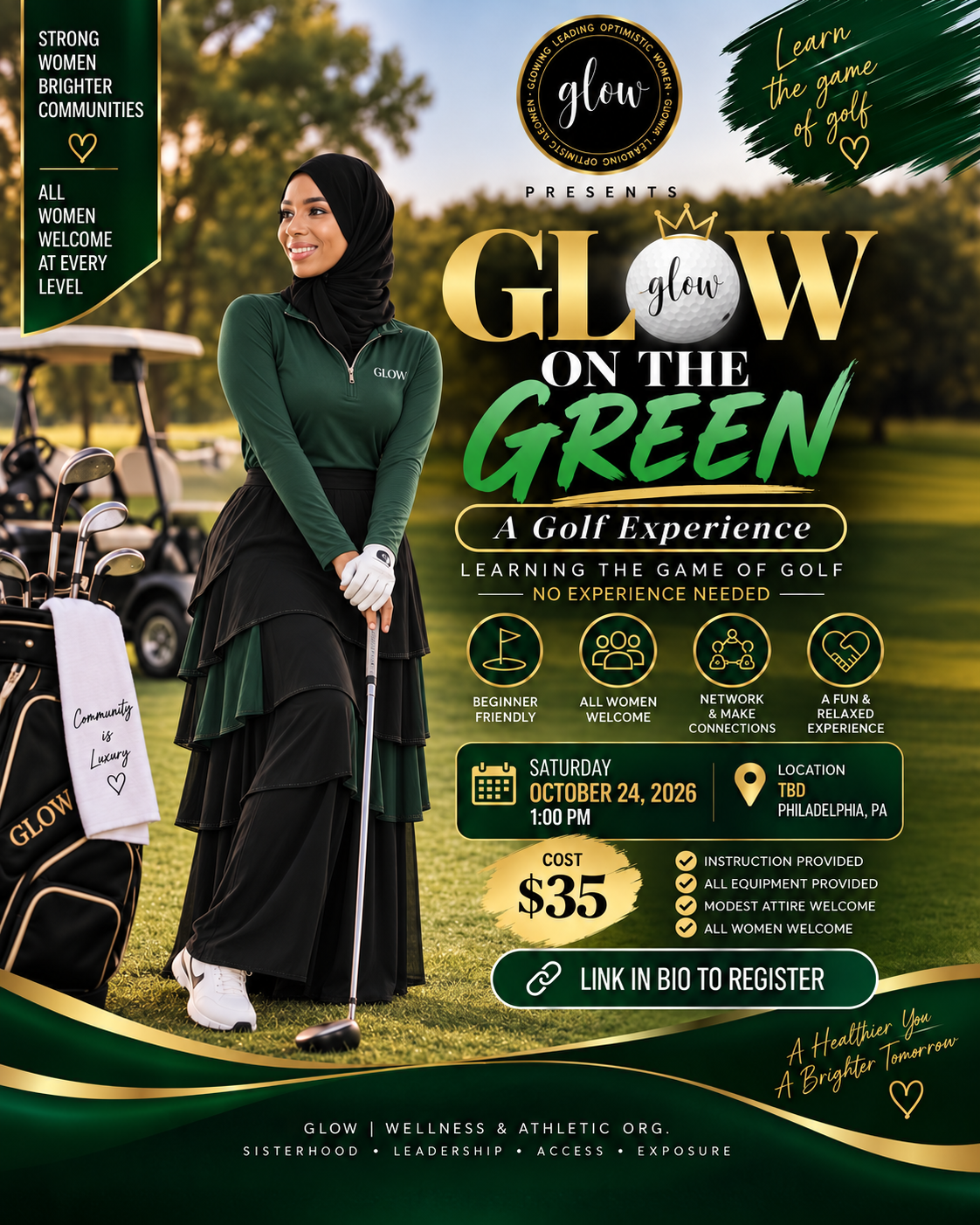 GLOW on the Green | A Golf Experience