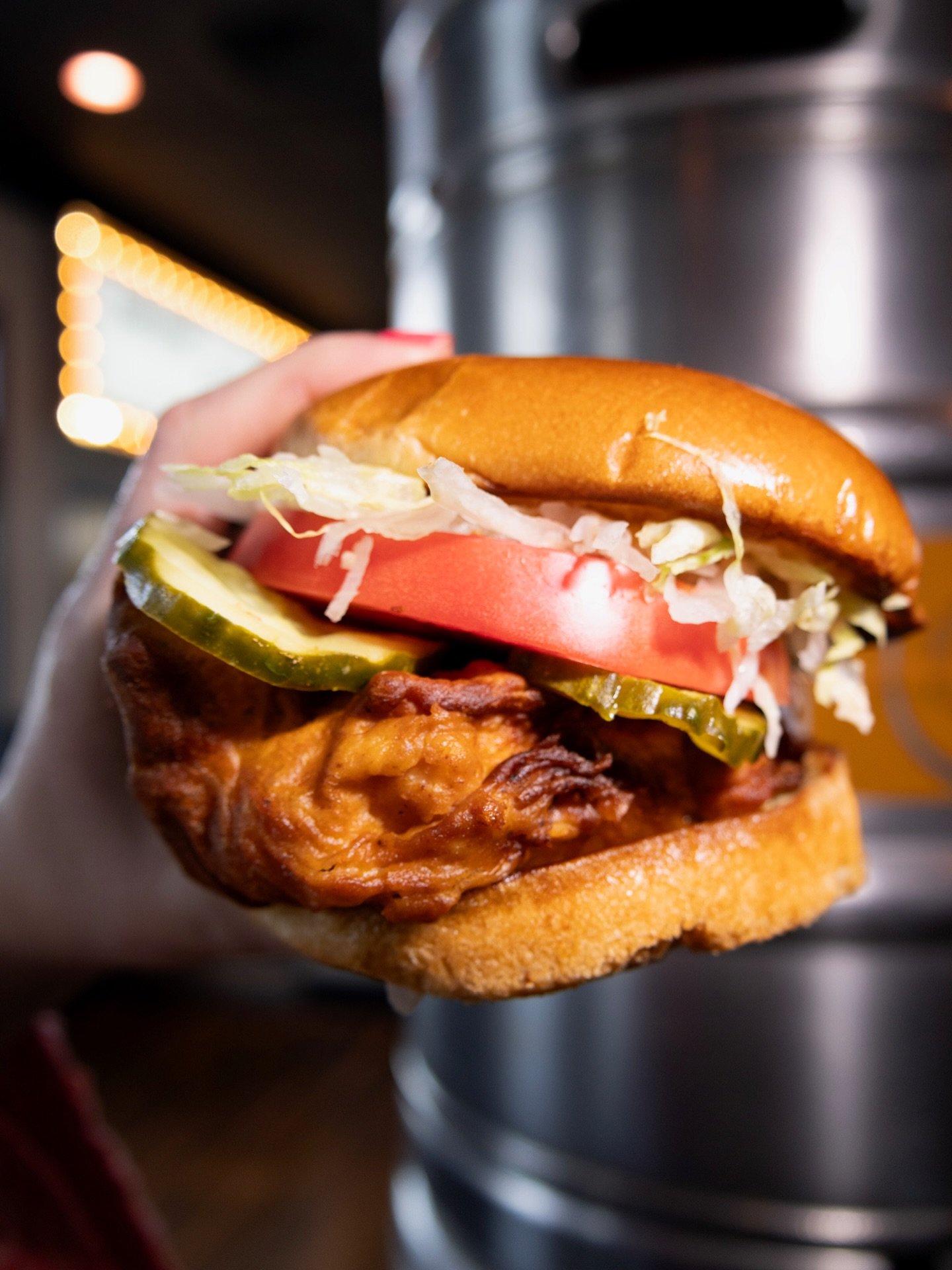 It says right there on our menu that it&rsquo;s the best fried chicken sandwich ever, so you know we mean it! 💥
