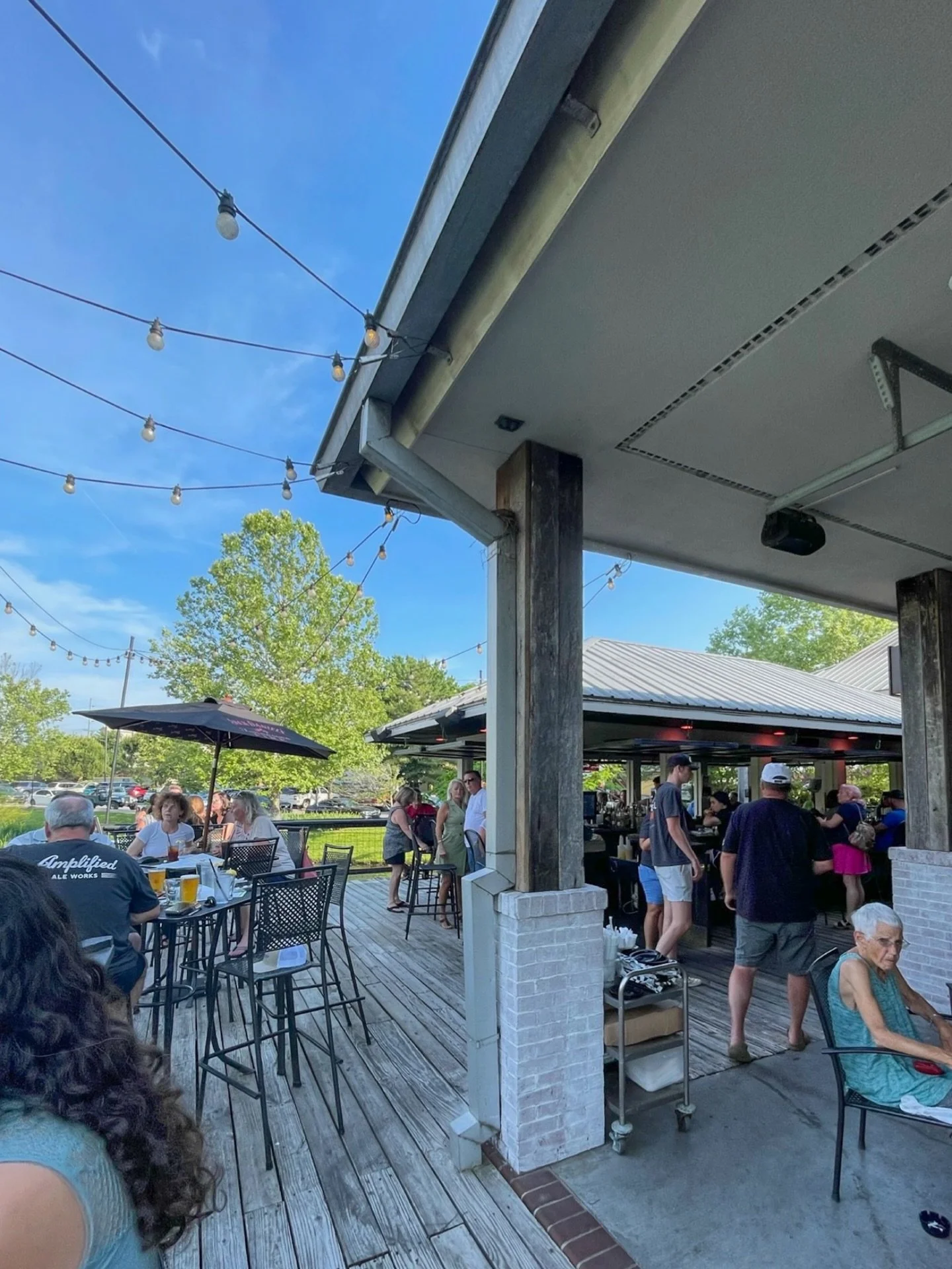 A little sunshine, a cold one and the final round of the Masters. The best way to end the week! ⛳️ ☀️