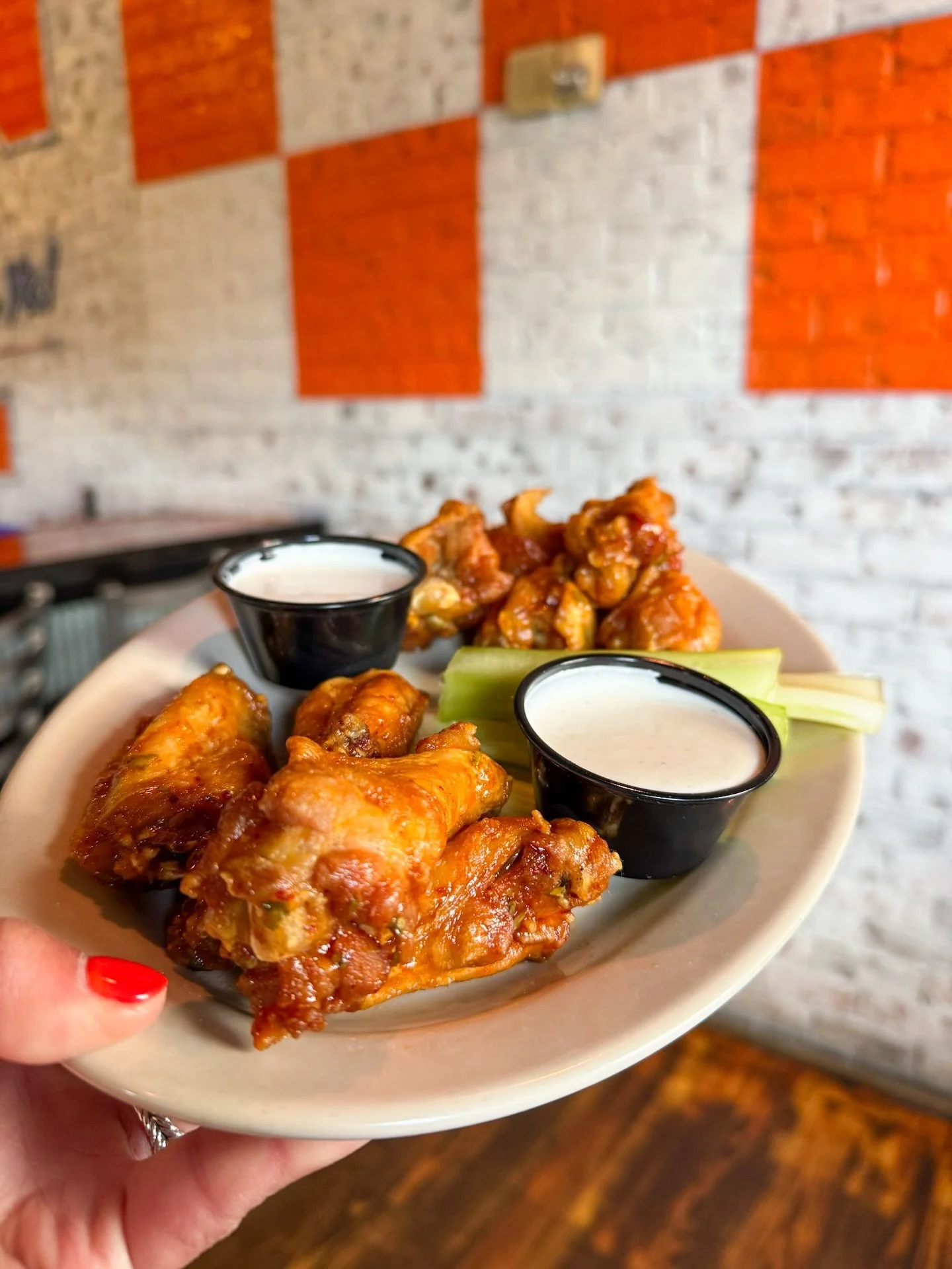 Making it a Wingbar Wednesday feels like the play today. All you can eat wingbar is available until 2pm every weekday!