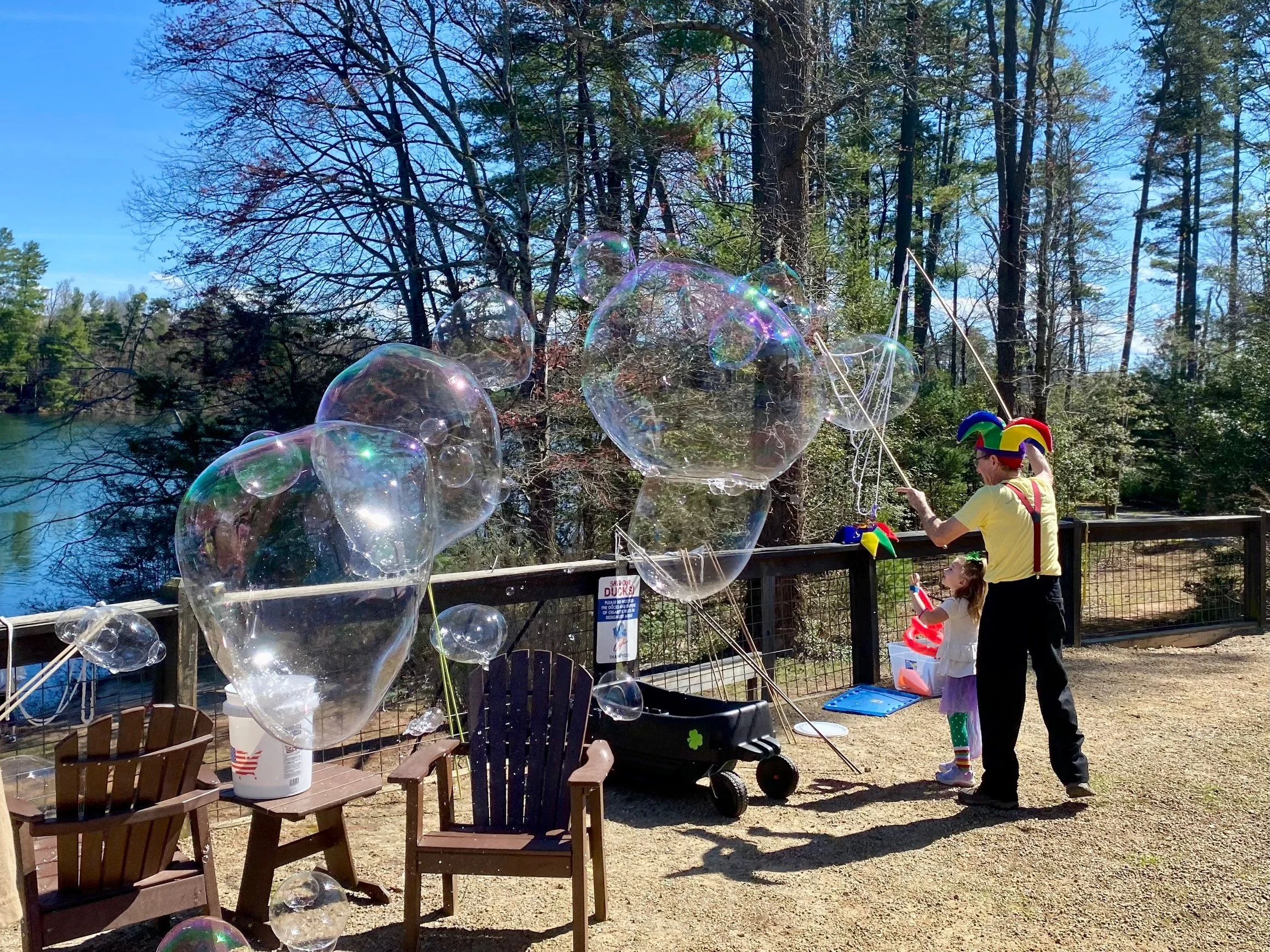 Spring is for celebrating outside! If there&rsquo;s one thing we love, it&rsquo;s a party. We&rsquo;d love to host your next event in our beautiful pavilion on the lake. Lots of room for all kinds of events, birthday parties, graduation parties, show