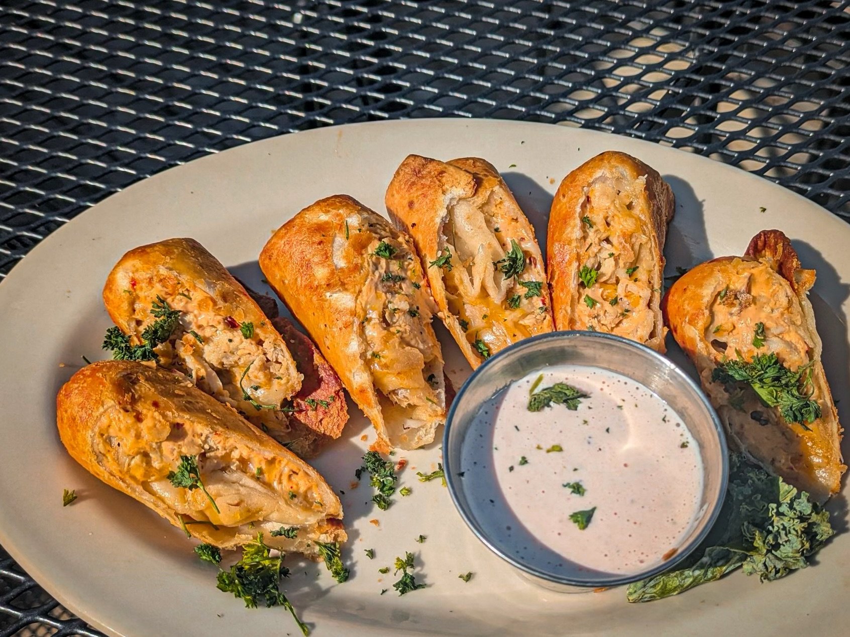 There&rsquo;s never a time to not order Tijuana Rolls from our Fiesta Faves menu. 🌵💃🏽 

Chicken, chipotle cream cheese and mixed cheese all rolled up in a flour tortilla and lightly fried to perfection. Served with southwest ranch for
dipping. 💯