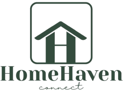 HomeHaven Connect logo featuring a stylized house with the letter H, and the text 'HomeHaven connect' beneath it.