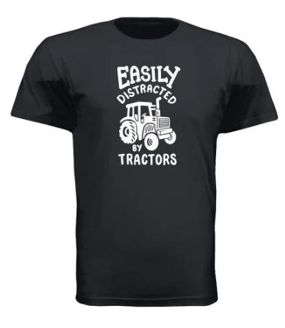 Easily Distracted By Tractors Shirt