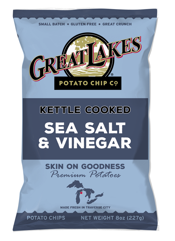 Great Lakes Salt & Vinegar Chips x12