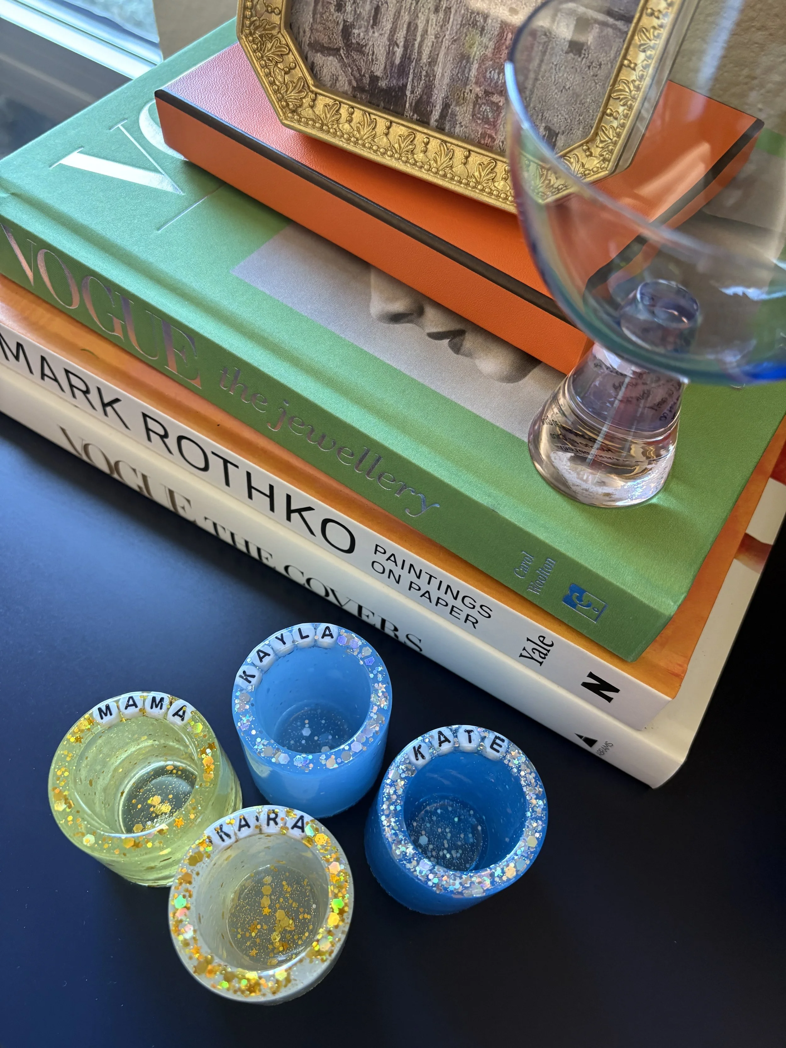 Custom Resin Shot Glasses