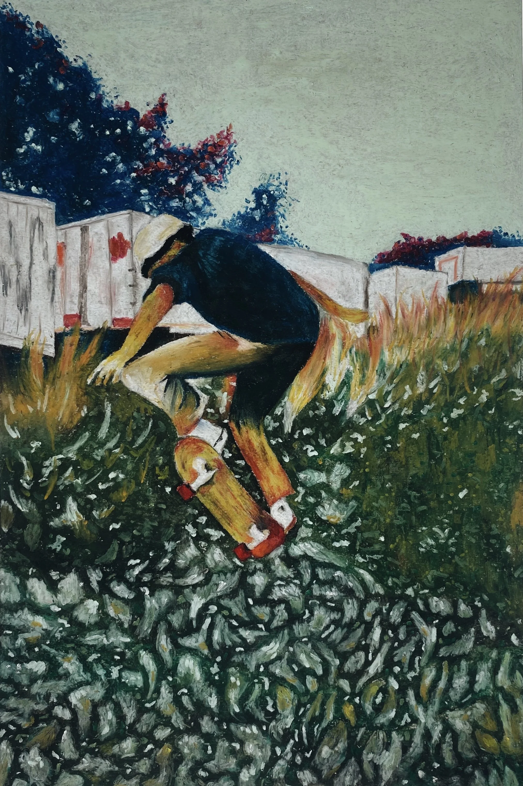 Oil Pastel Illustration, 2022