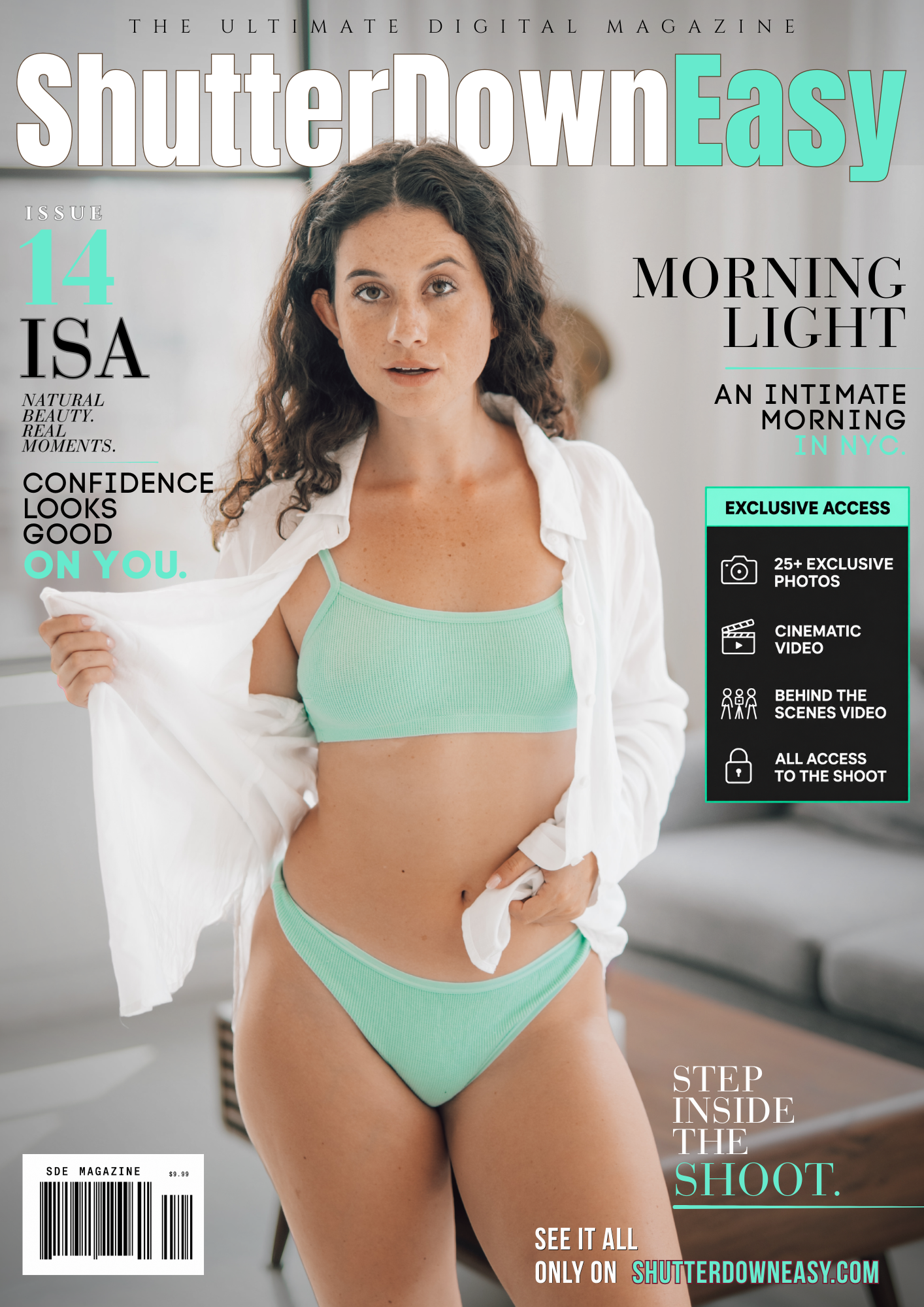 Morning Light: An Intimate NYC Lingerie Photoshoot with Isa