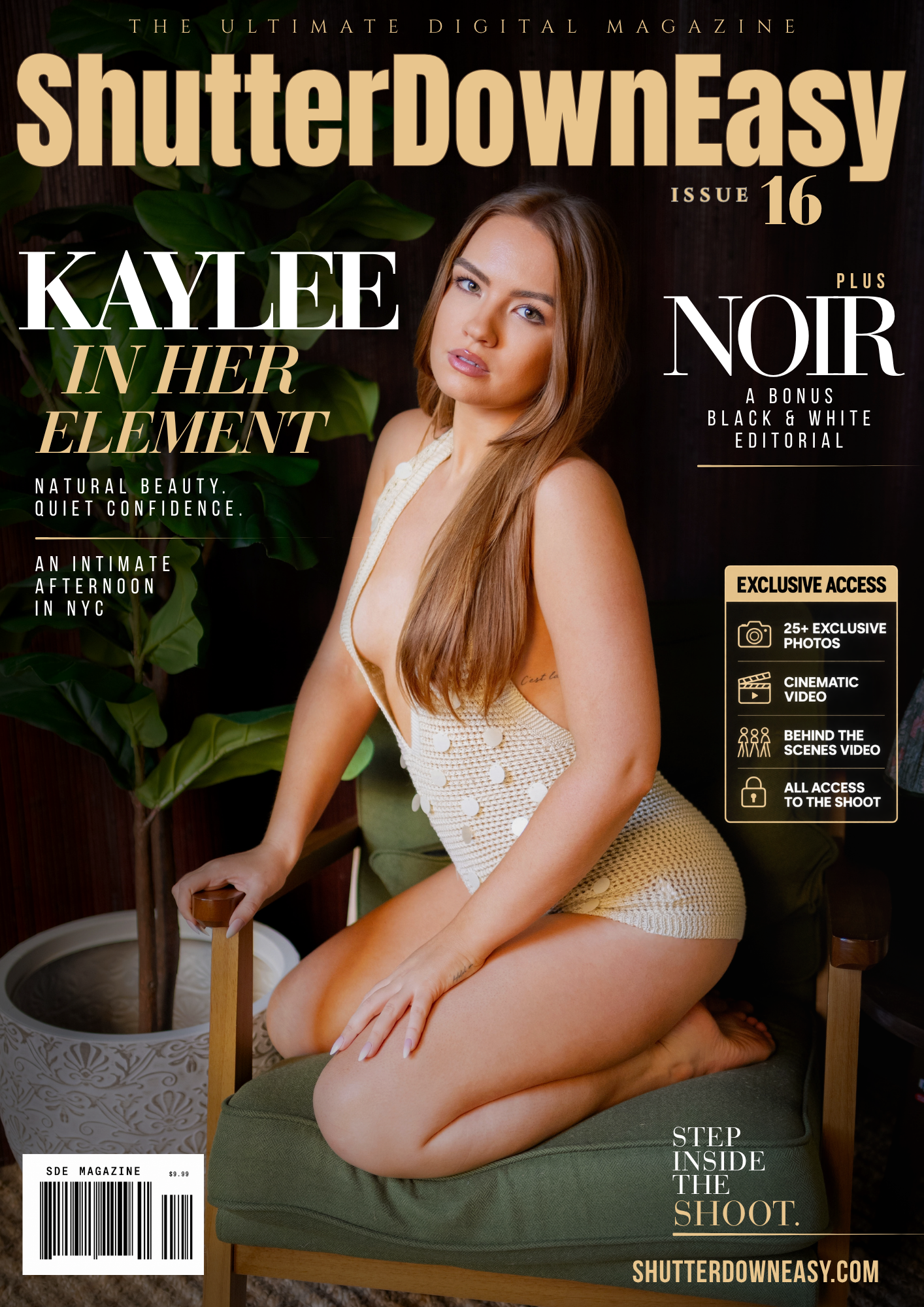 Kaylee — In Her Element | NYC Editorial Photography &amp; Cinematic Film | ShutterDownEasy Issue 16
