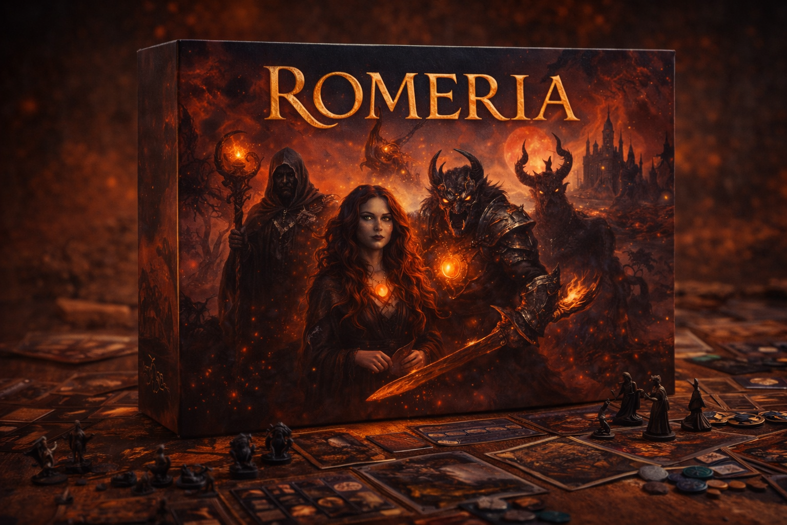 Romeria as a Game: A World in Pieces