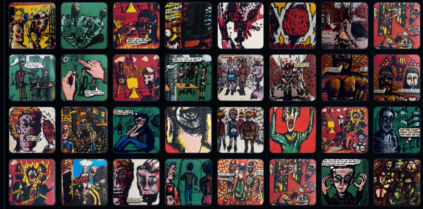 All my comic images to train ai